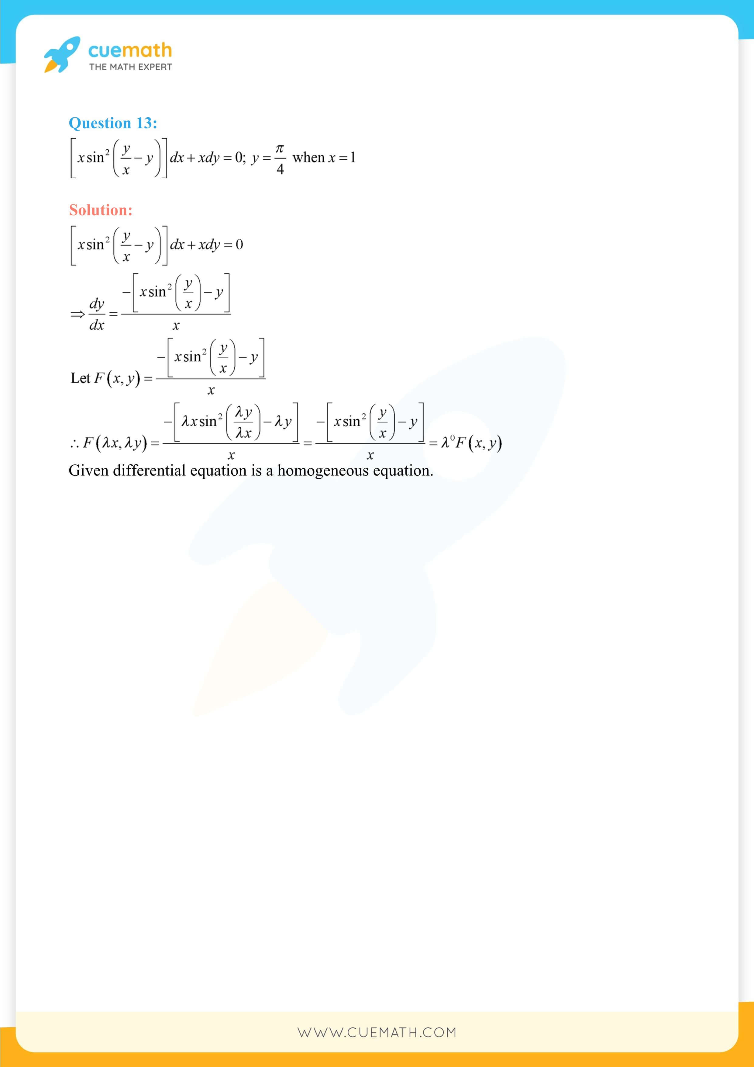 NCERT Solutions Class 12 Maths Chapter 9 Exercise 9.5 59