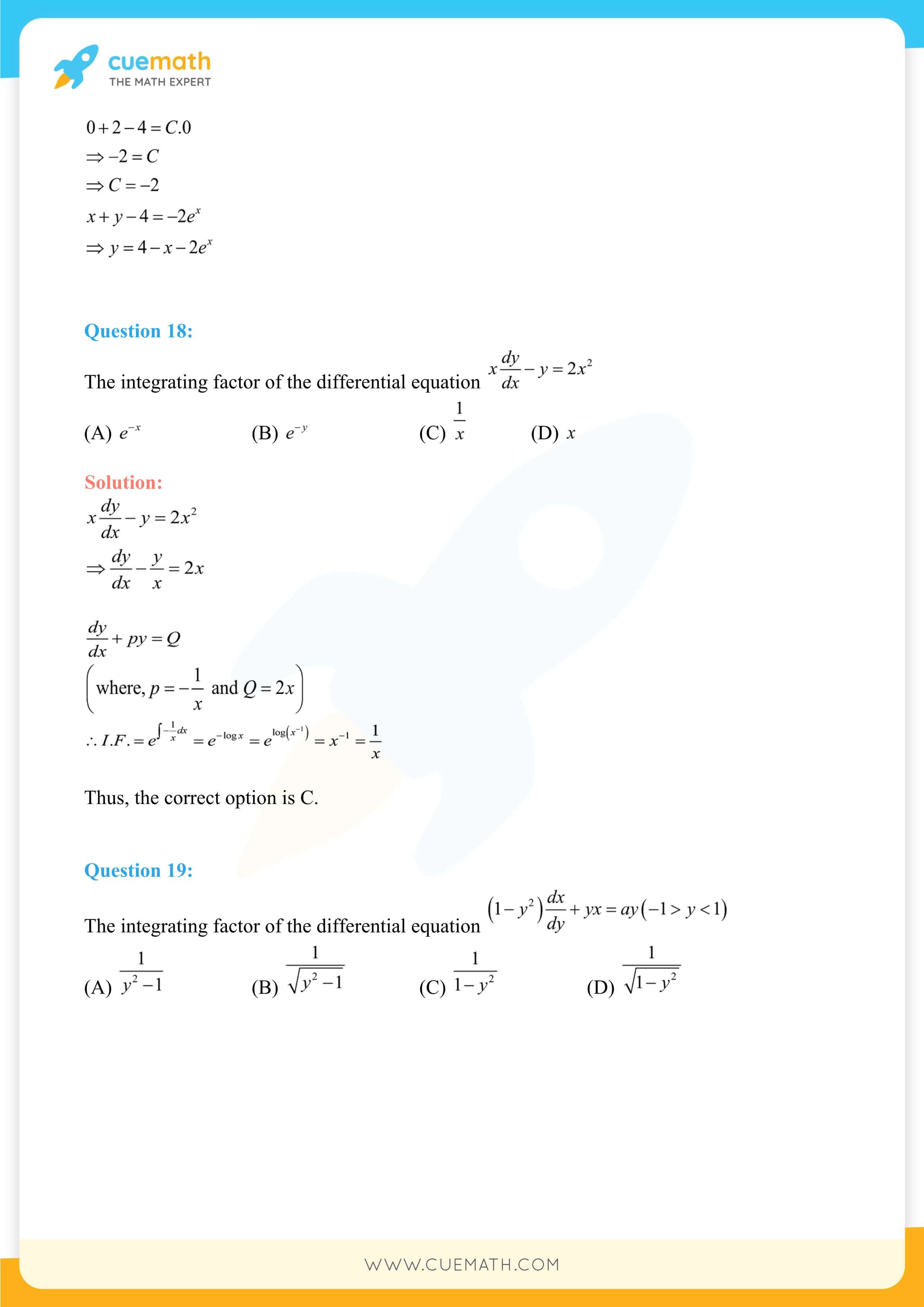 NCERT Solutions Class 12 Maths Chapter 9 Exercise 9.6 78