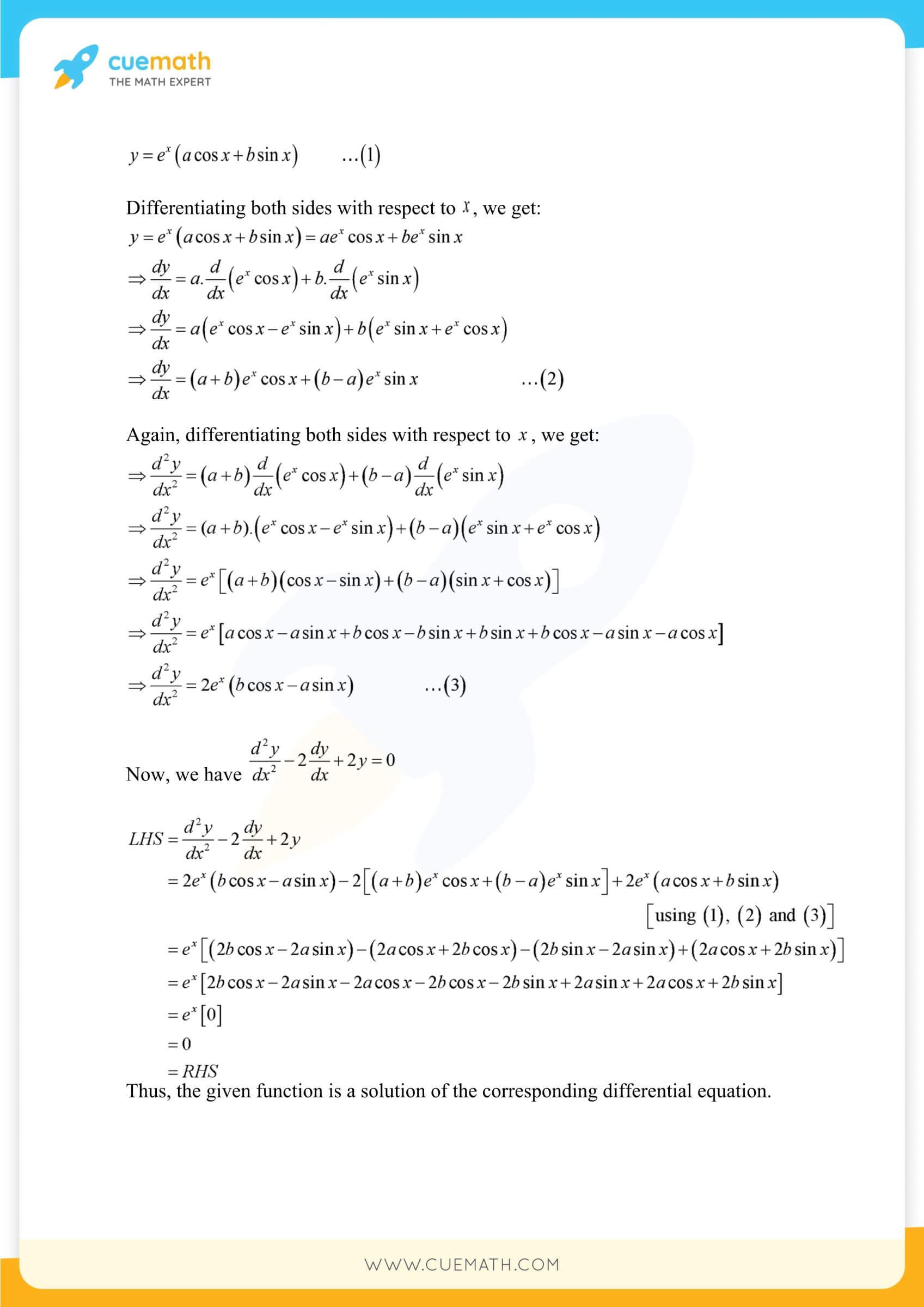 NCERT Solutions Class 12 Maths Chapter 9 Miscellaneous Exercise 82