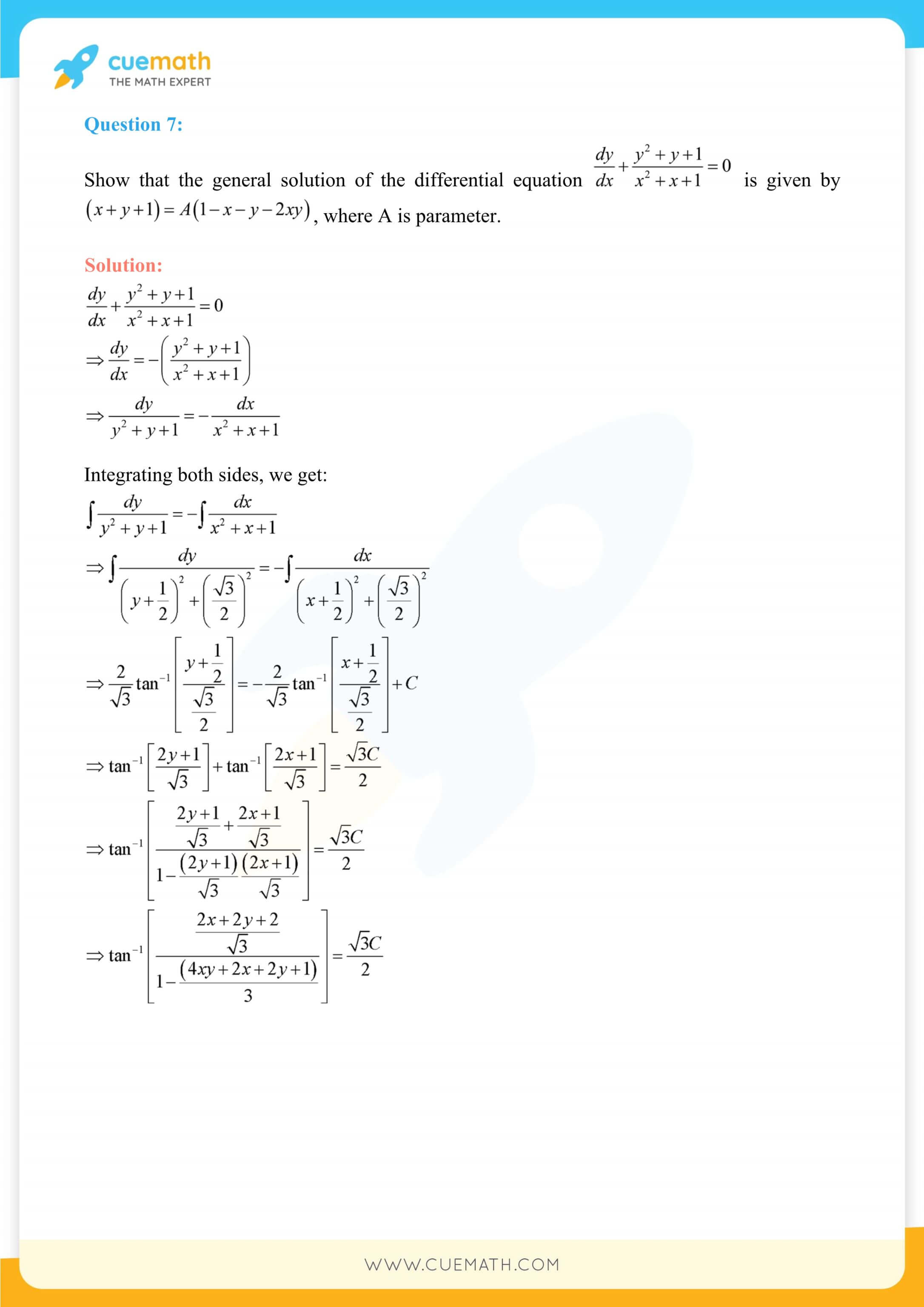 NCERT Solutions Class 12 Maths Chapter 9 Miscellaneous Exercise 90