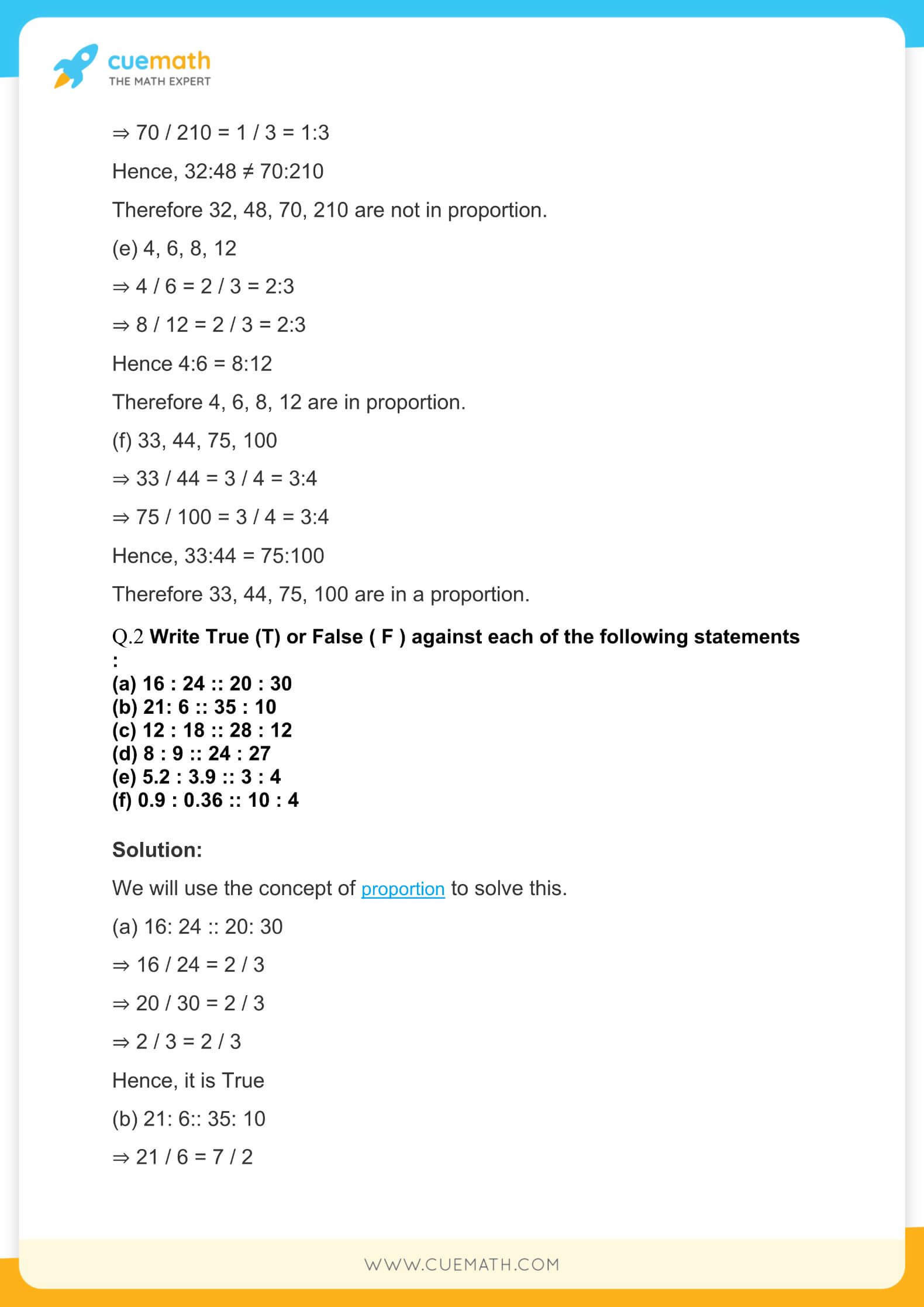 NCERT Solutions For Class 6 Maths Chapter 12 Exercise 12 2 Ratio And 