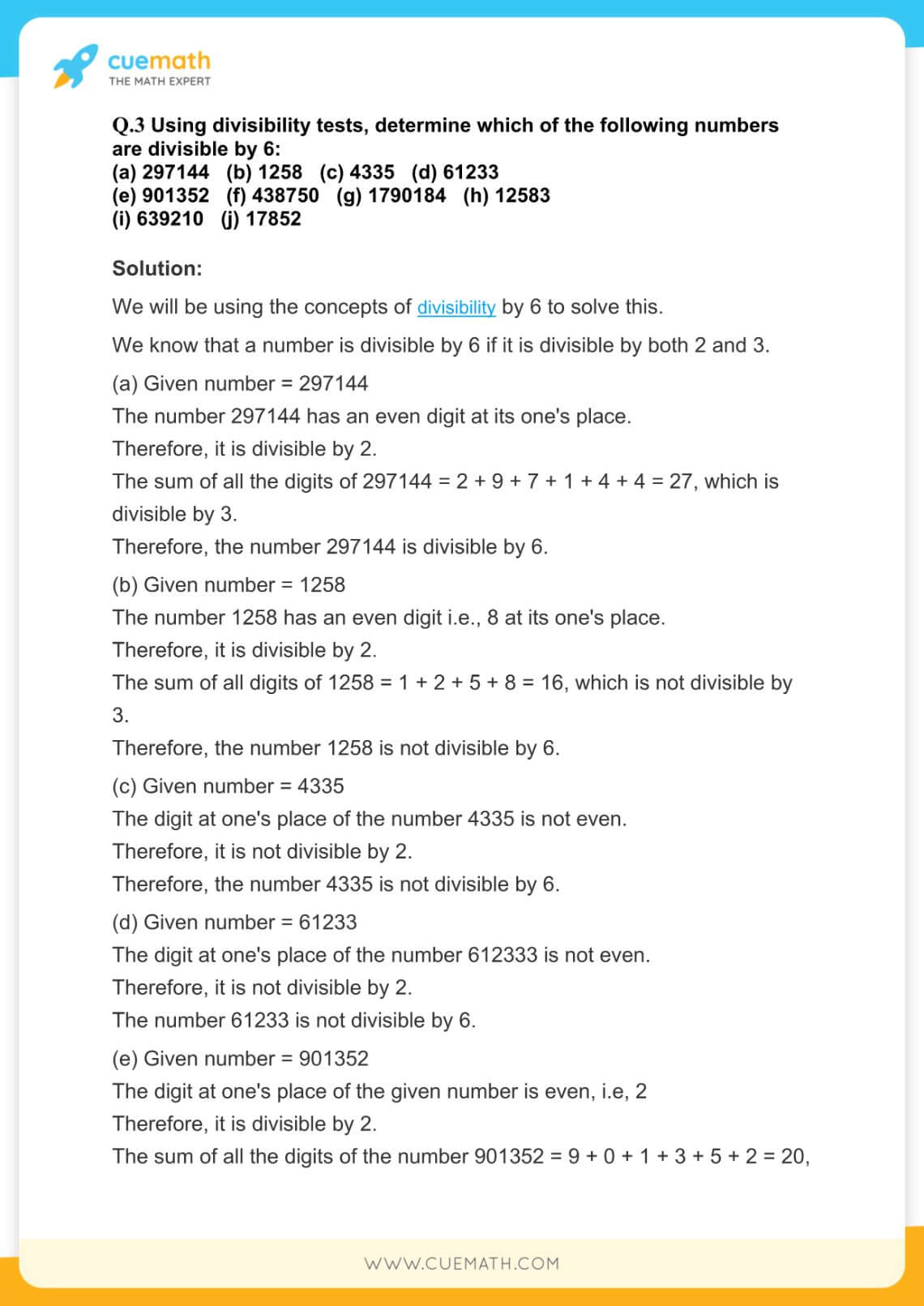 NCERT Solutions Class 6 Maths Chapter 3-14