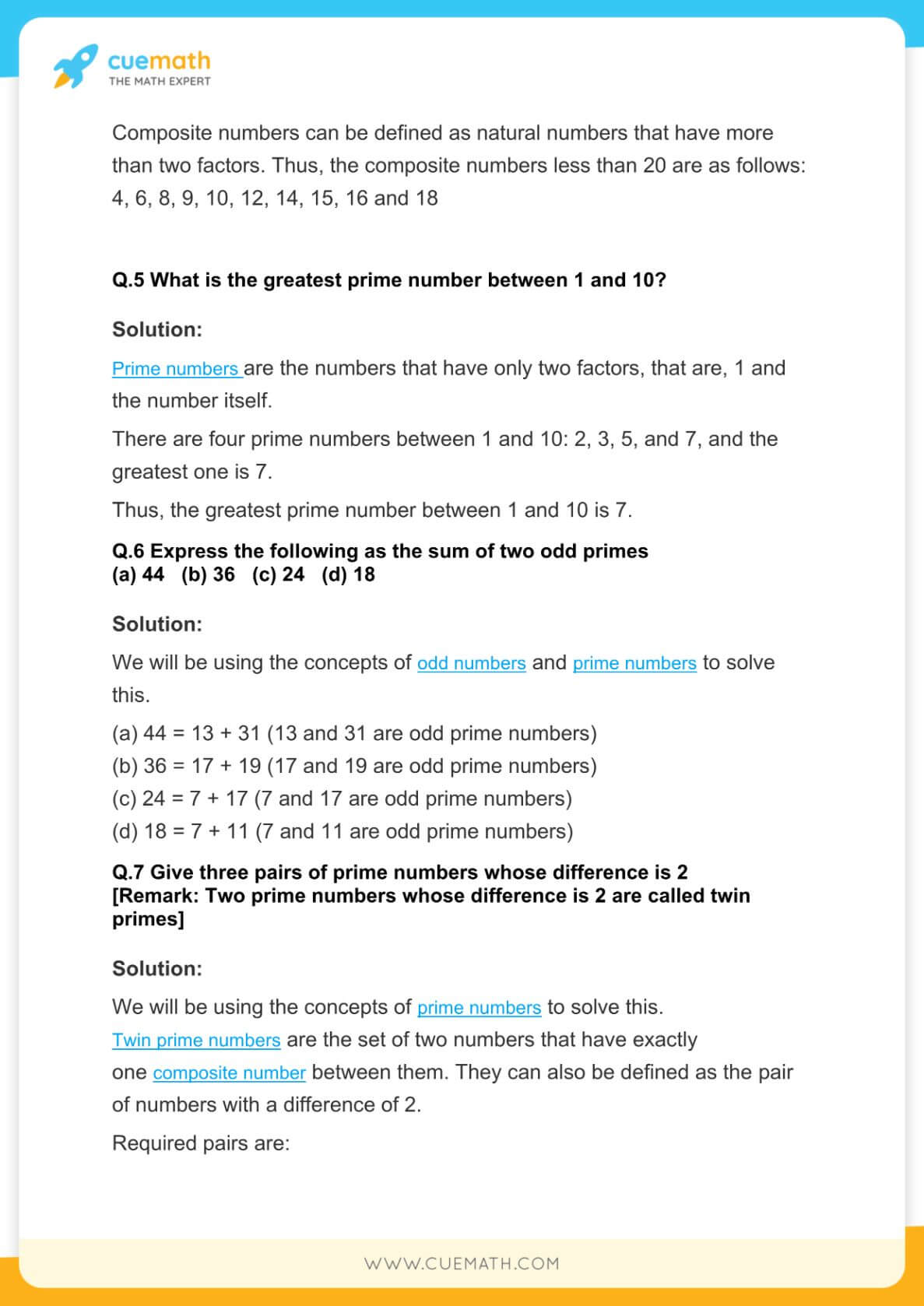 NCERT Solutions Class 6 Maths Chapter 3-6