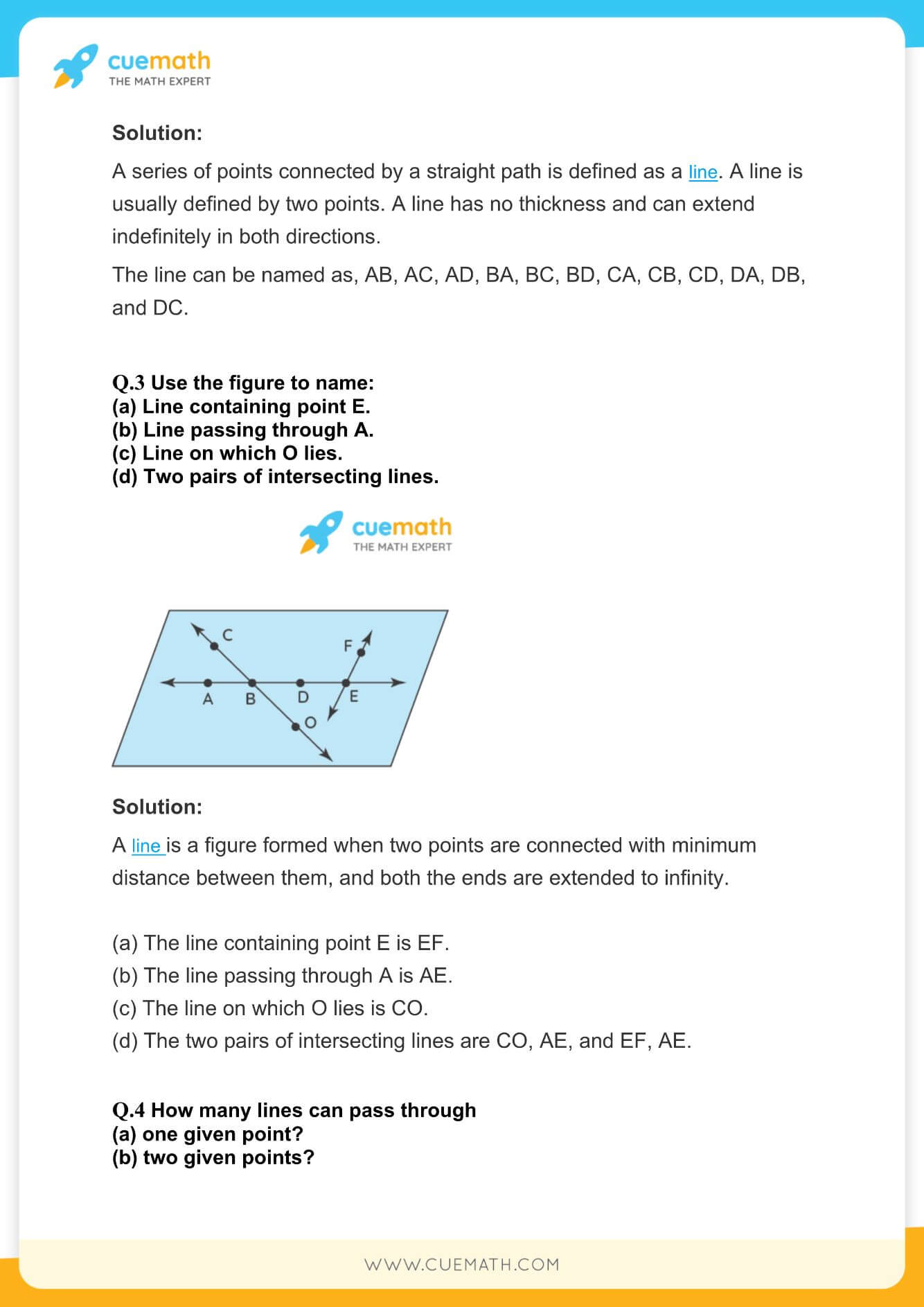 NCERT Solutions Class 6 Maths Chapter 4-1