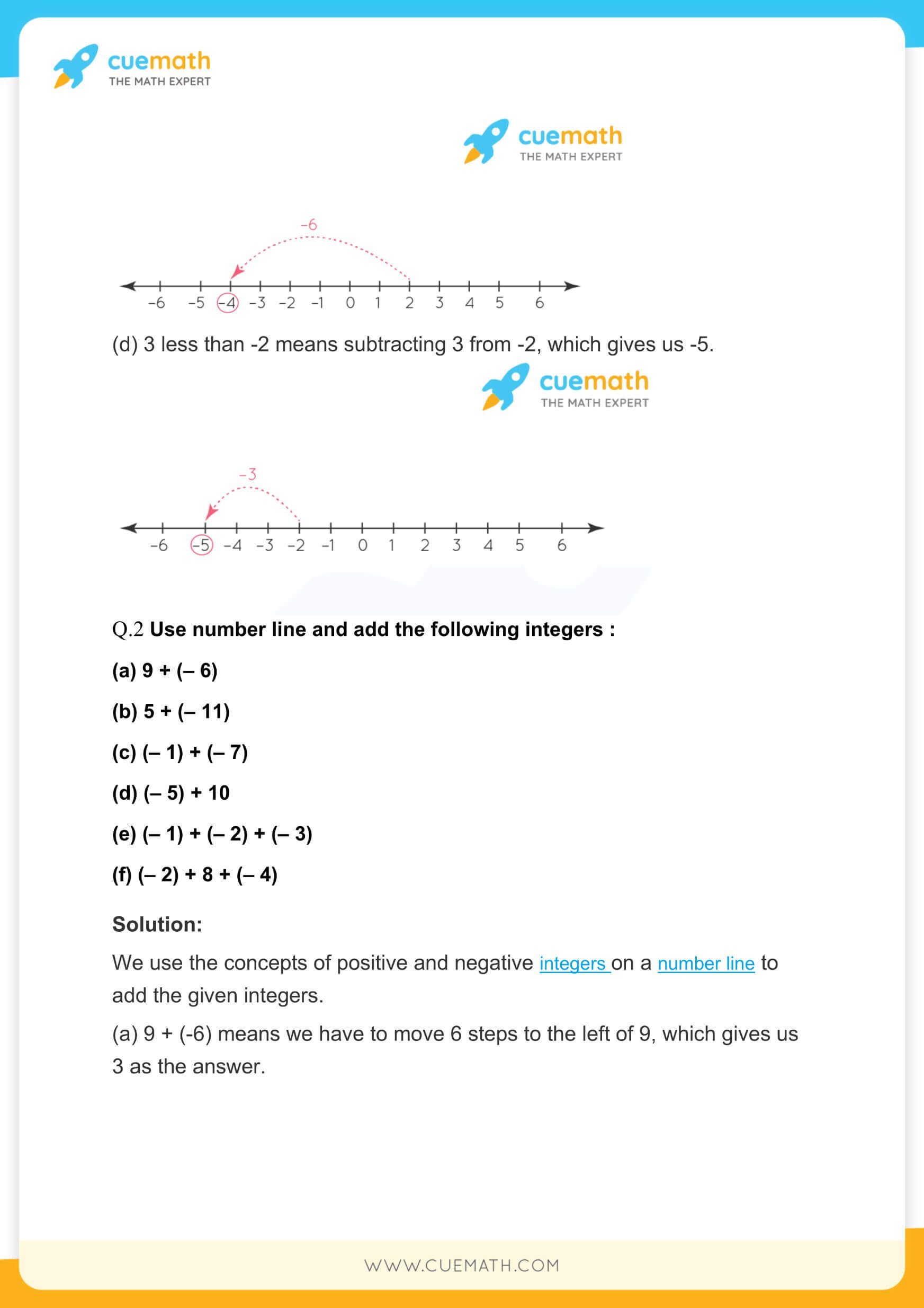 NCERT Solutions Class 6 Maths Chapter 6-10