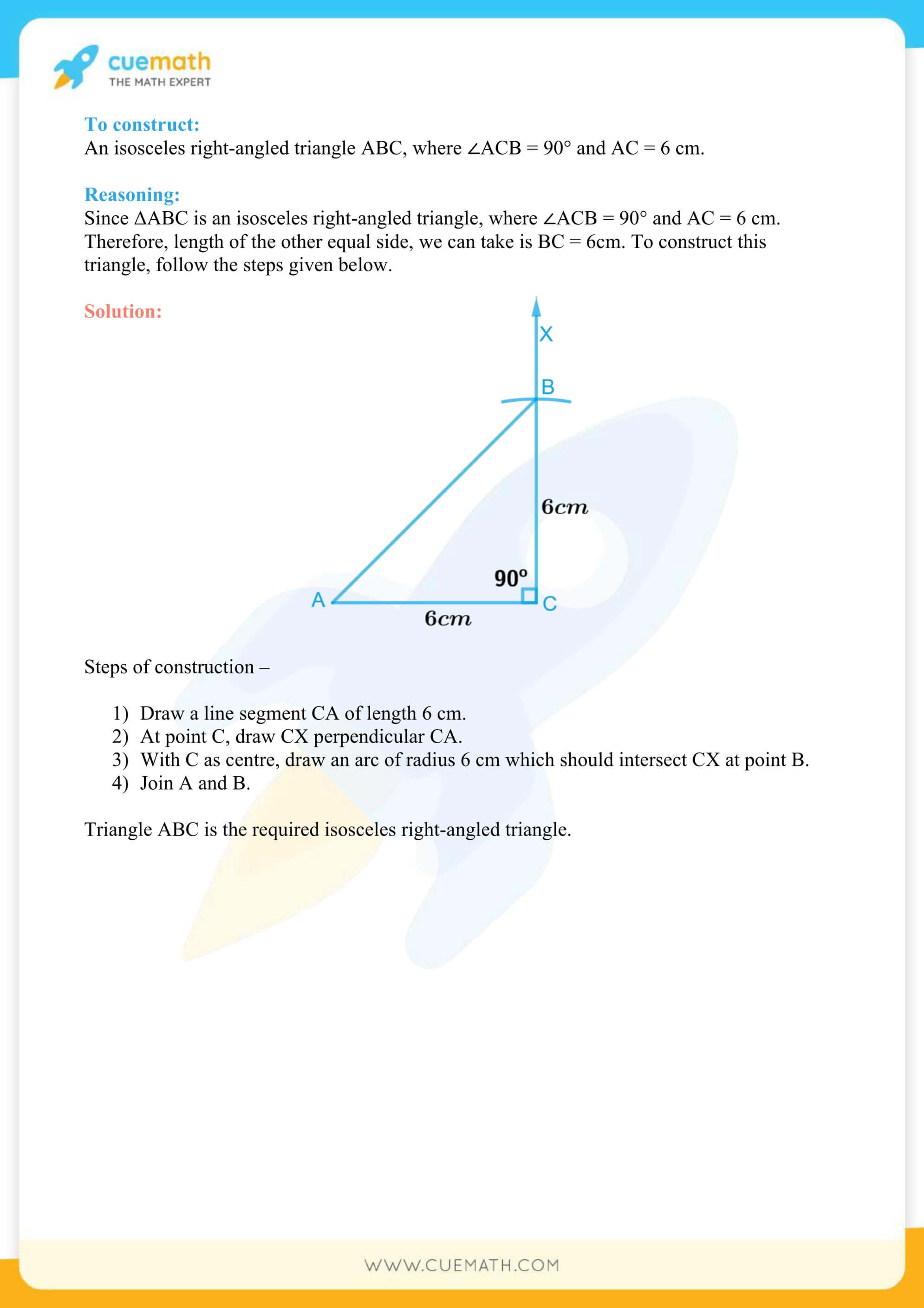 NCERT Solutions Class 7 Math Chapter 10 Practical Geometry 16
