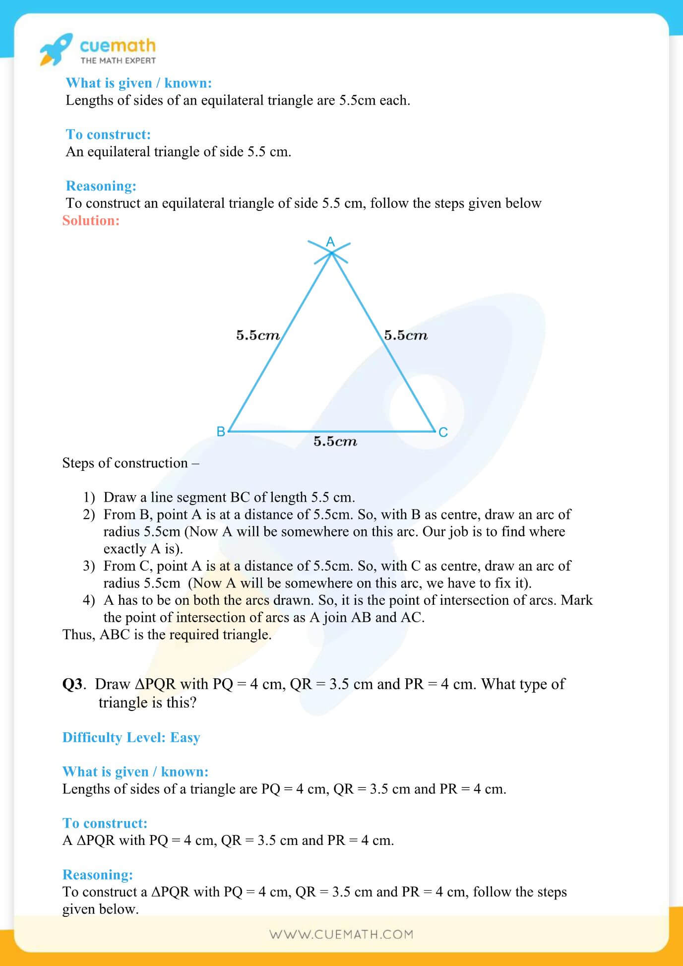 NCERT Solutions Class 7 Math Chapter 10 Practical Geometry 5