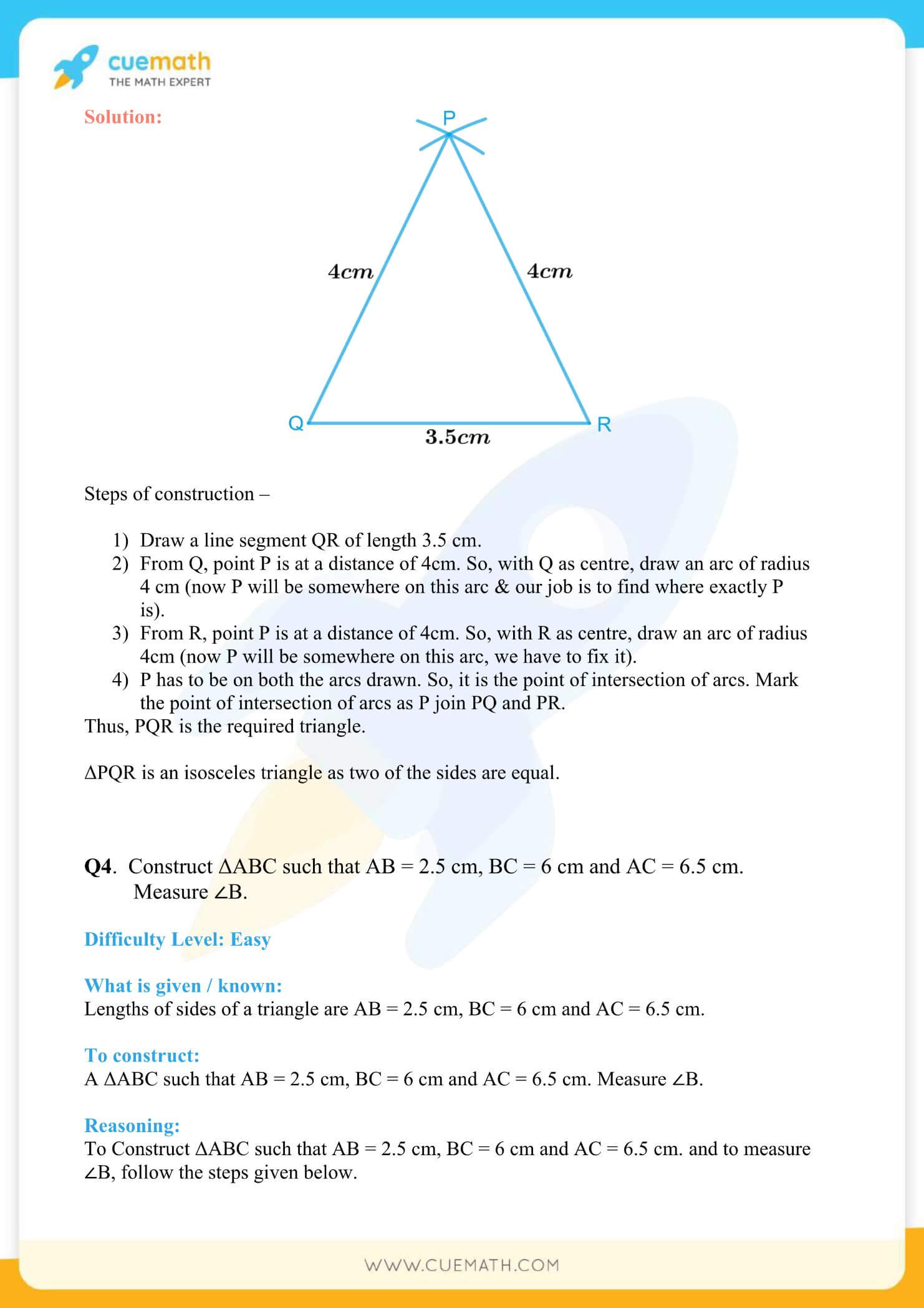 NCERT Solutions Class 7 Math Chapter 10 Practical Geometry 6