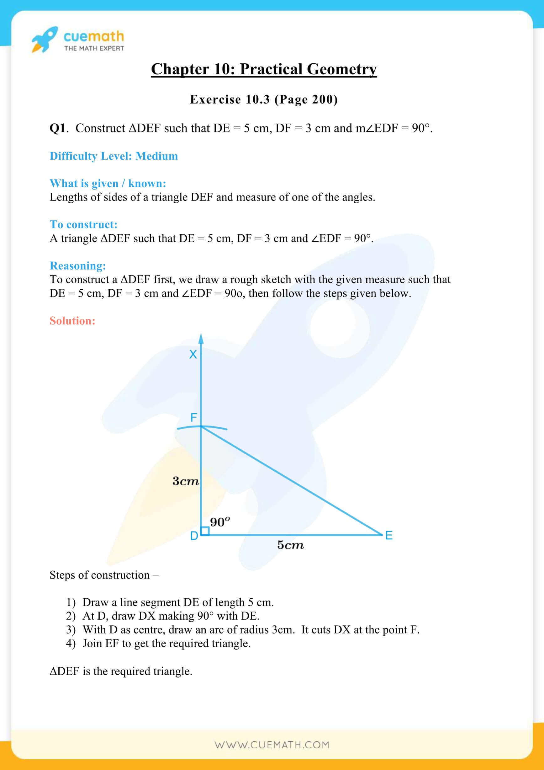 NCERT Solutions Class 7 Math Chapter 10 Practical Geometry 8