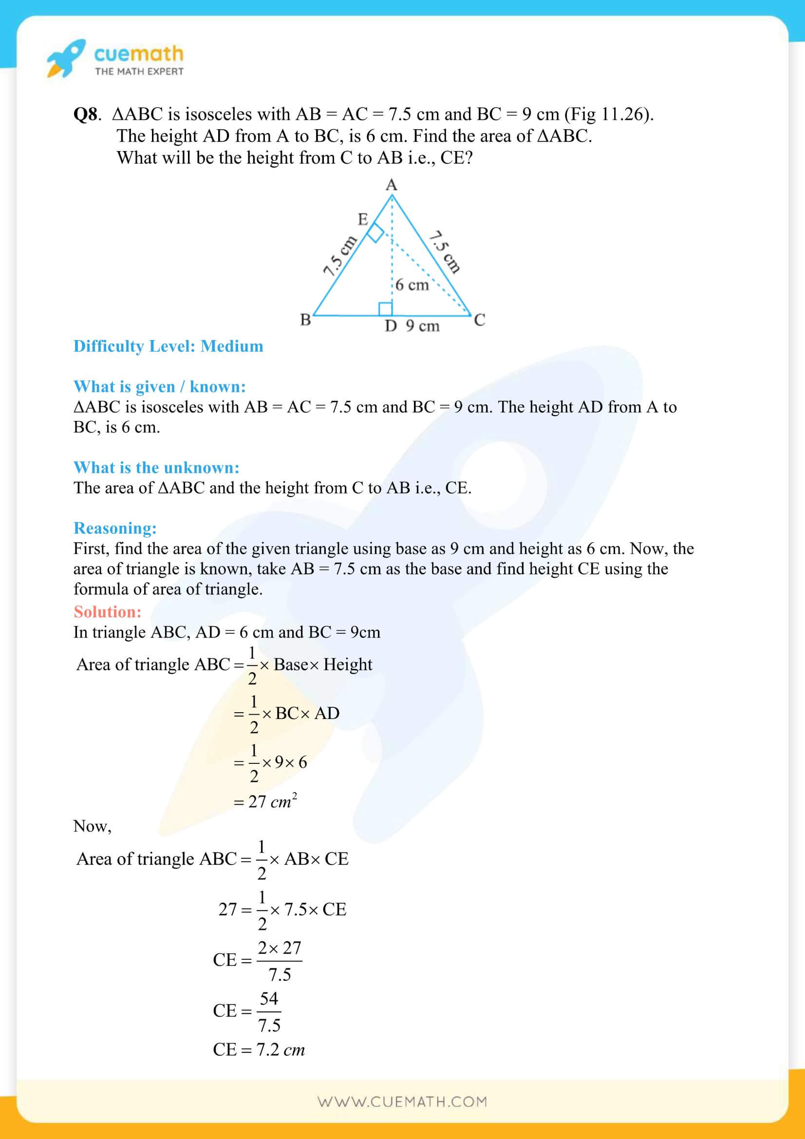NCERT Solutions Class 7 Math Chapter 11 Perimeter And Area 17