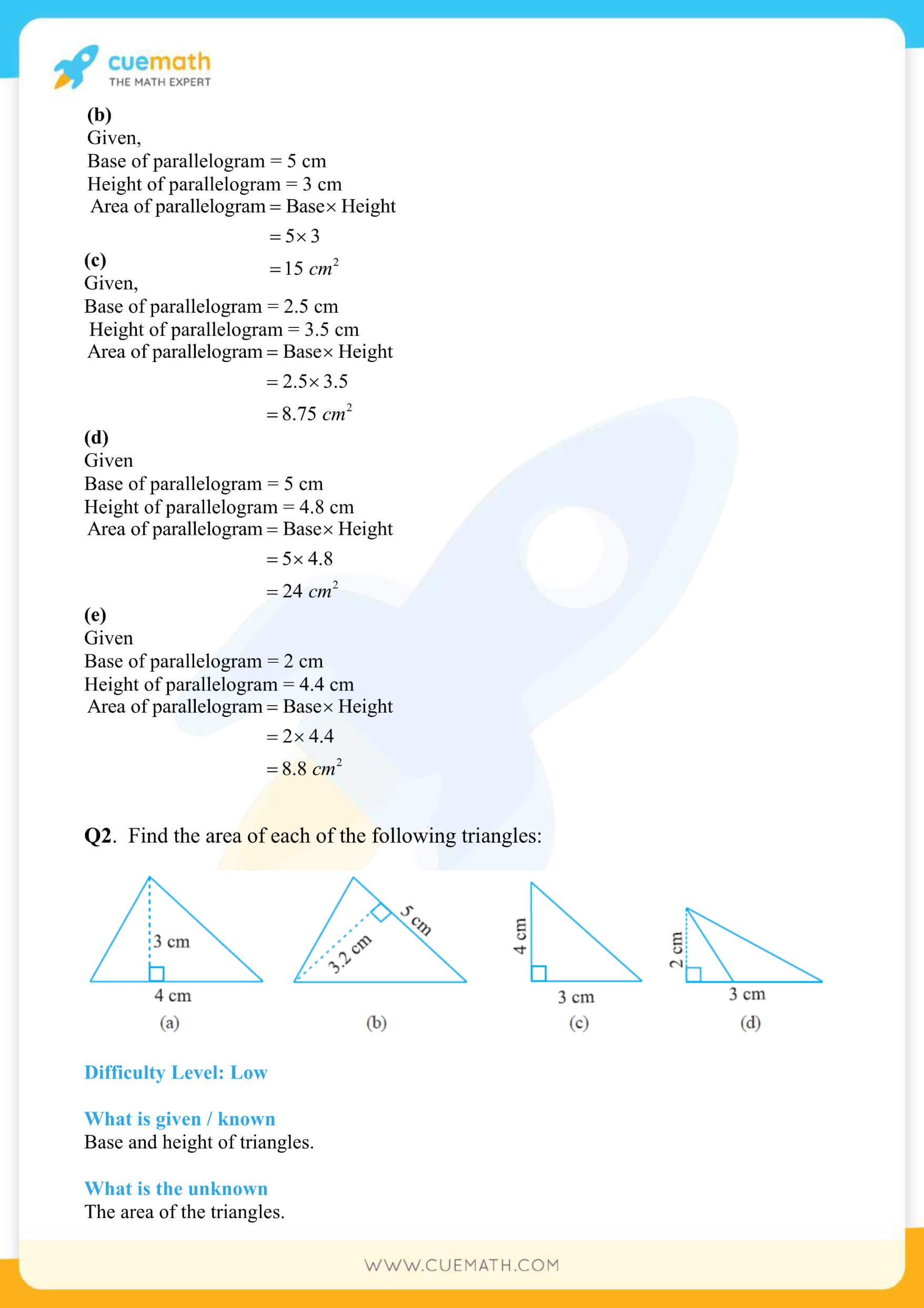 NCERT Solutions Class 7 Math Chapter 11 Perimeter And Area 9