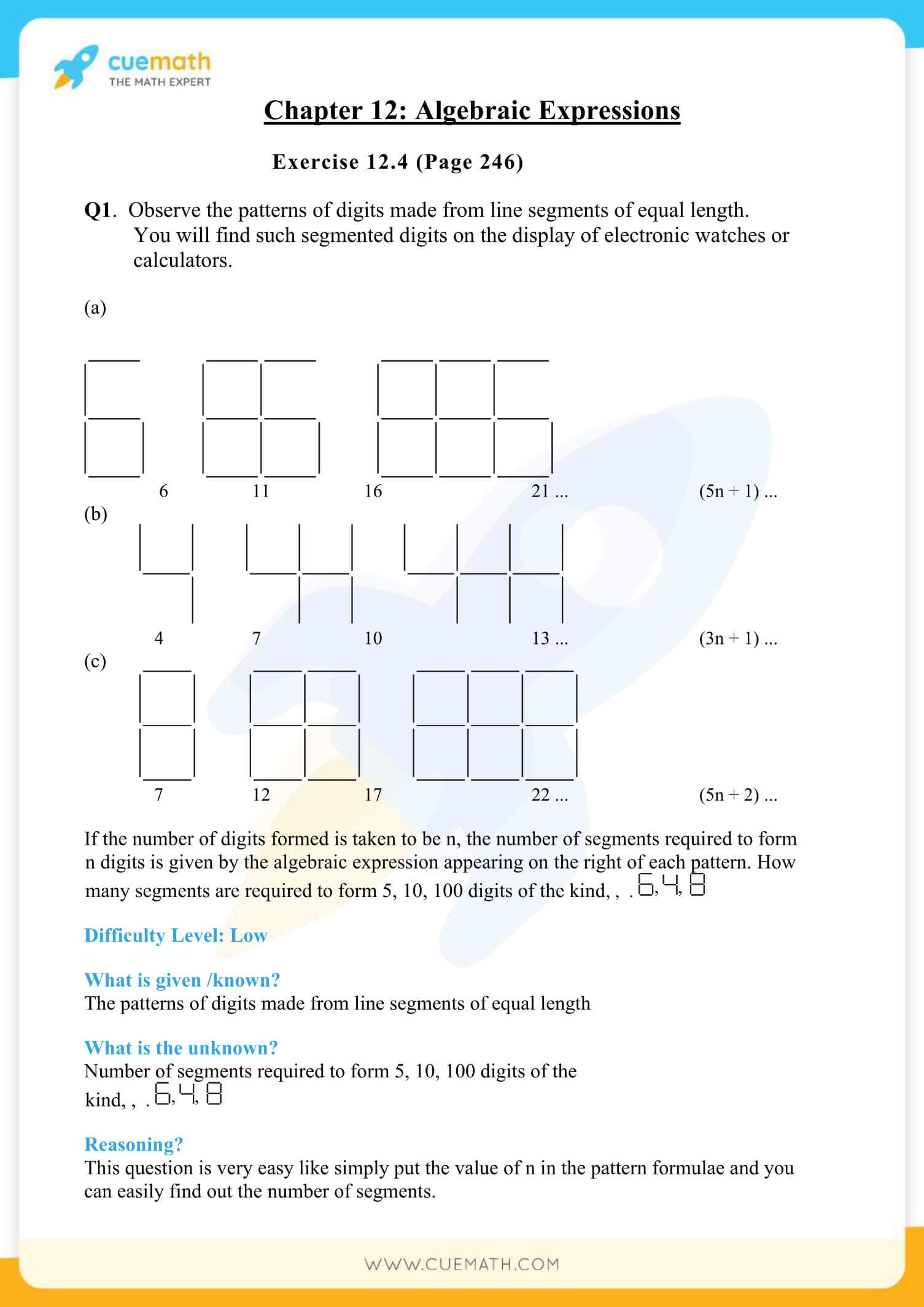 NCERT Solutions Class 7 Math Chapter 12 Algebraic Expressions 24