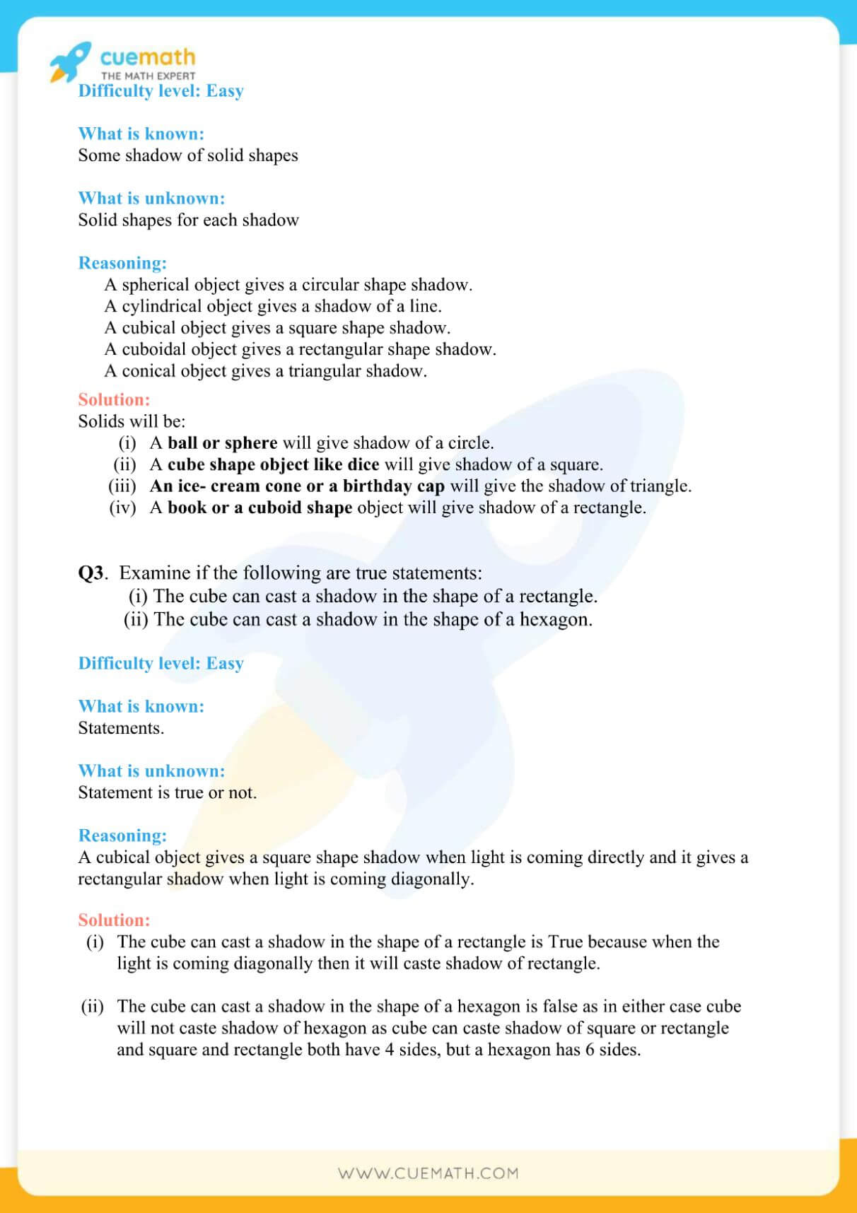 NCERT Solutions Class 7 Math Chapter 15 Visualising Solid Shapes 14