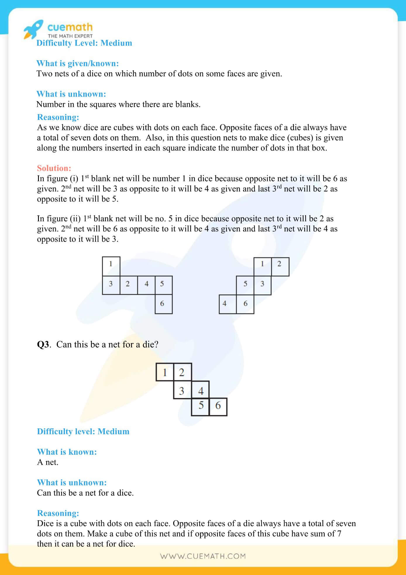 NCERT Solutions Class 7 Math Chapter 15 Visualising Solid Shapes 2
