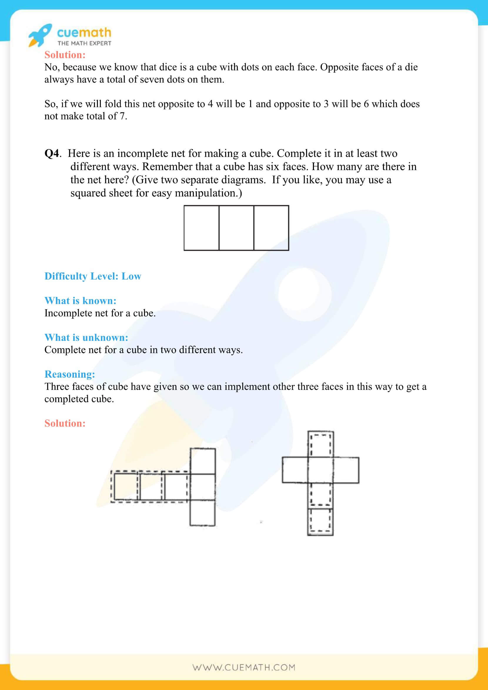 NCERT Solutions Class 7 Math Chapter 15 Exercise 15.1 3