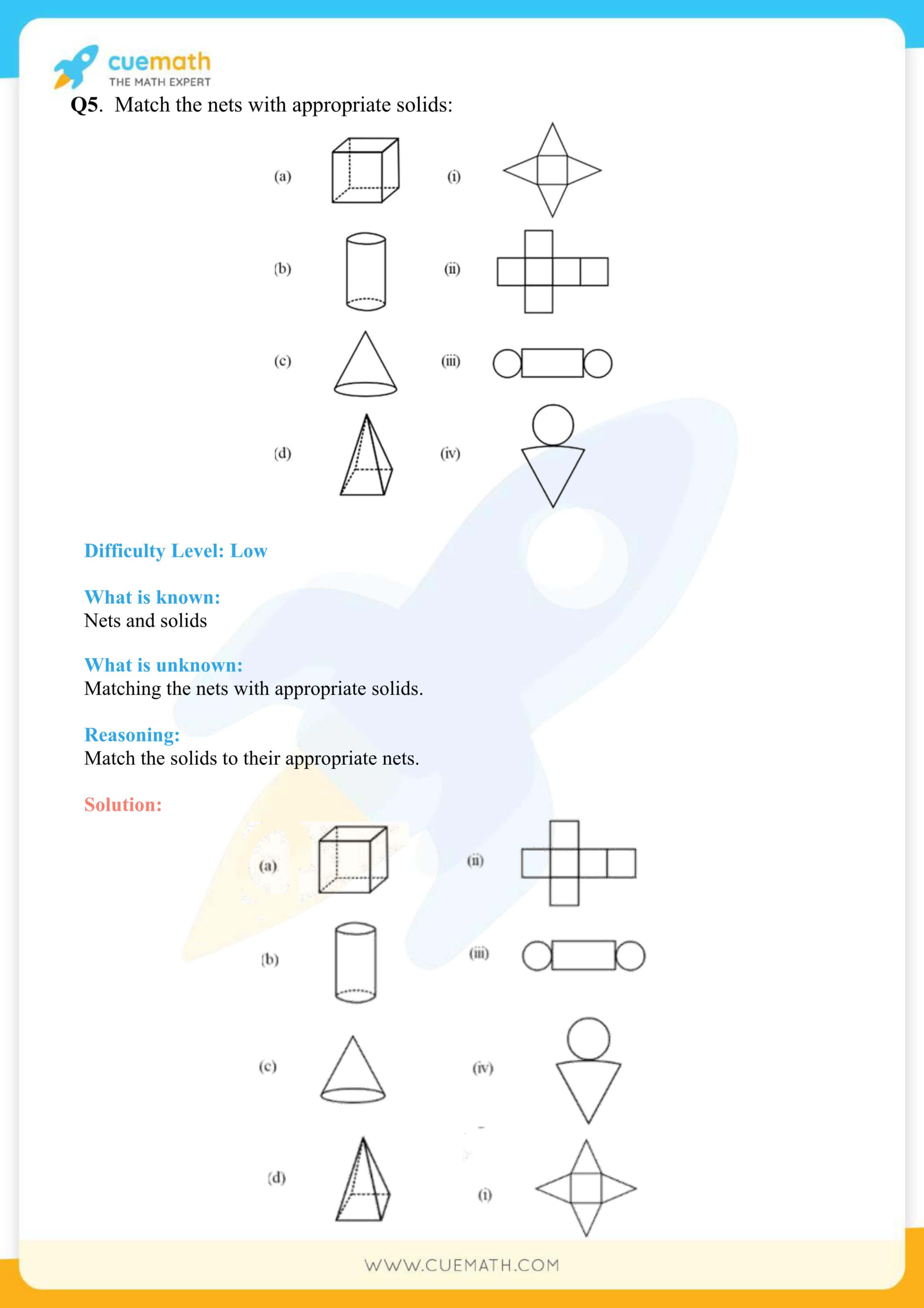 NCERT Solutions Class 7 Math Chapter 15 Visualising Solid Shapes 4