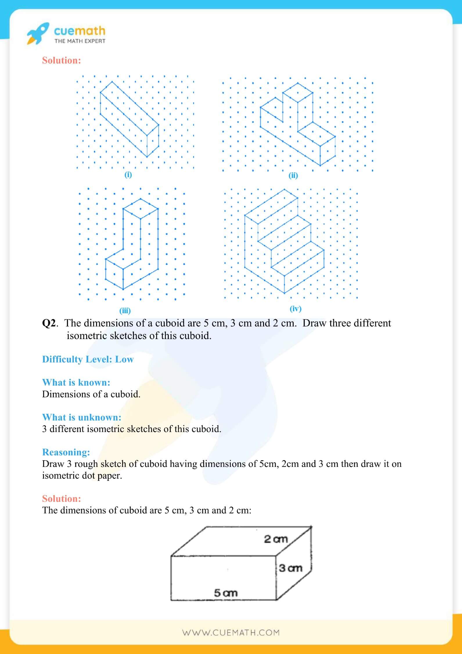 NCERT Solutions Class 7 Math Chapter 15 Visualising Solid Shapes 6