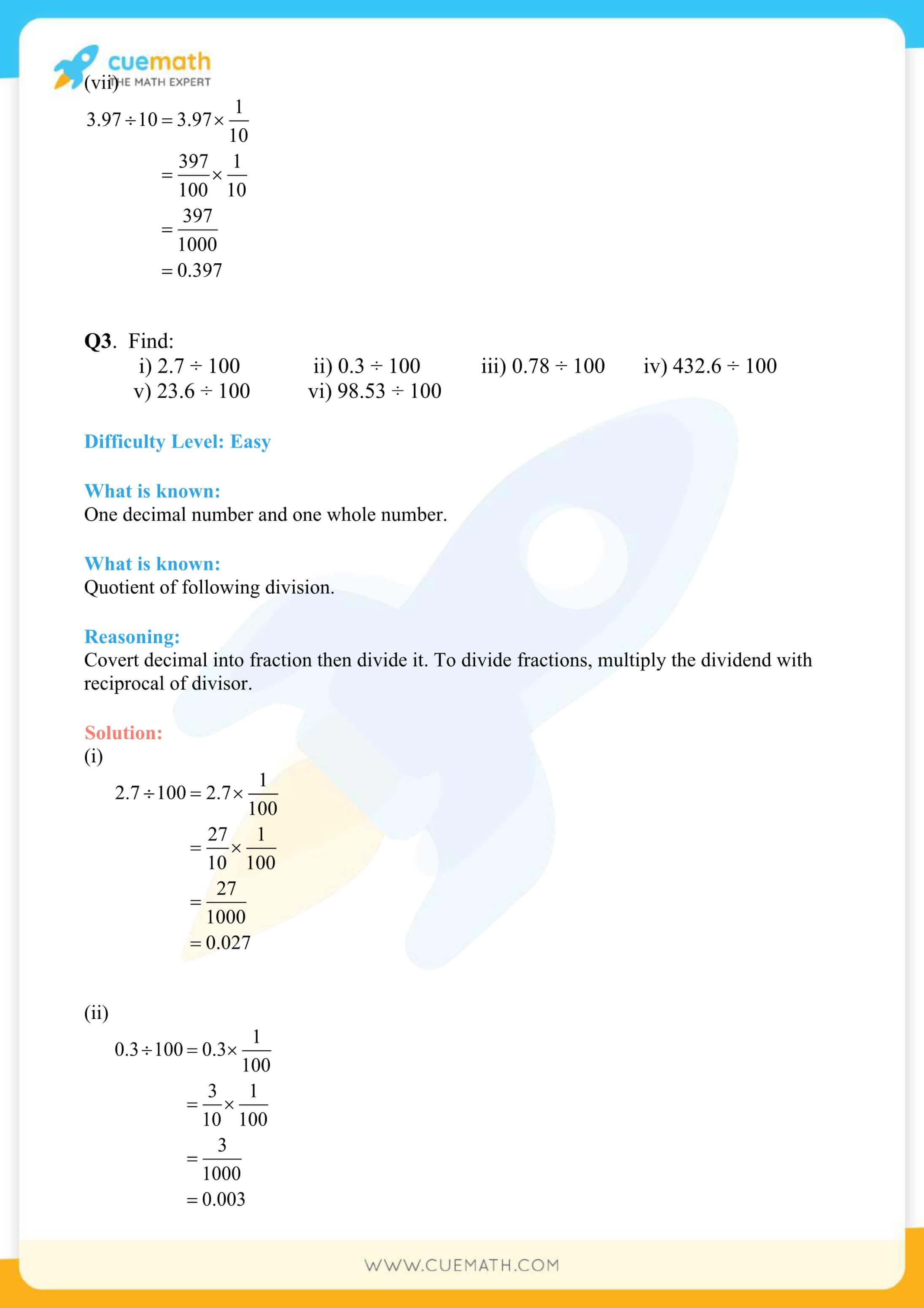 NCERT Solutions Class 7 Math Chapter 2 Exercise 2.7 61