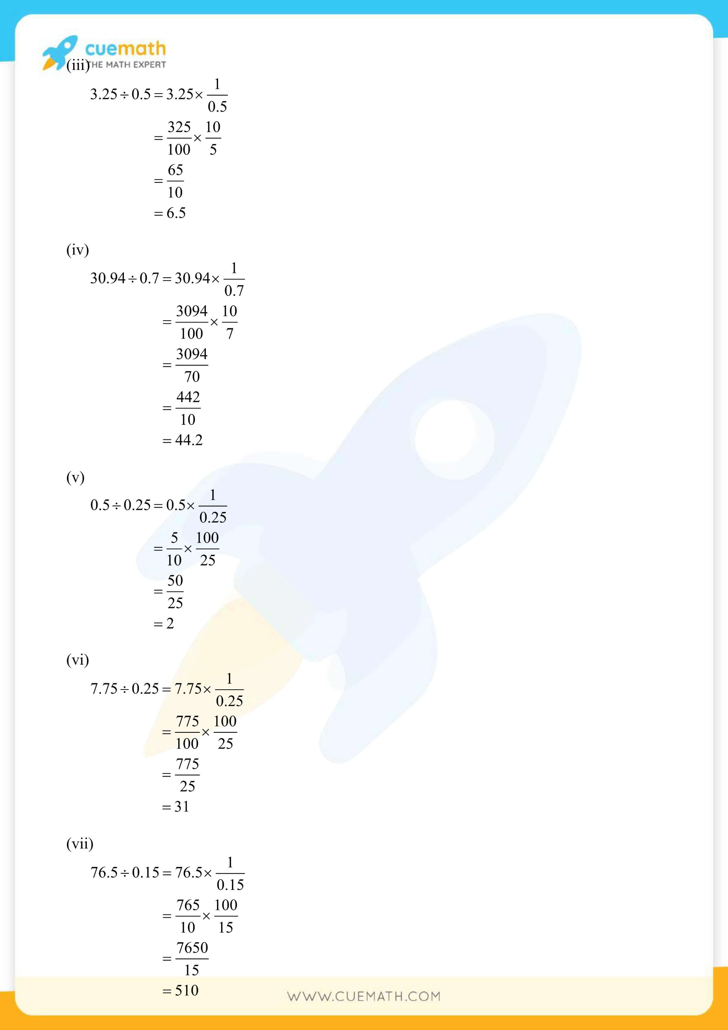 NCERT Solutions Class 7 Math Chapter 2 Exercise 2.7 65