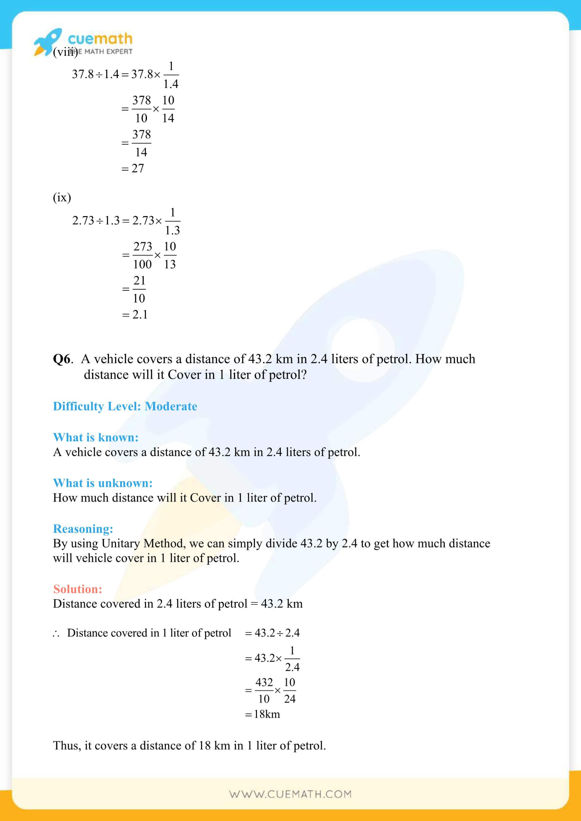 NCERT Solutions Class 7 Math Chapter 2 Fractions And Decimals 66