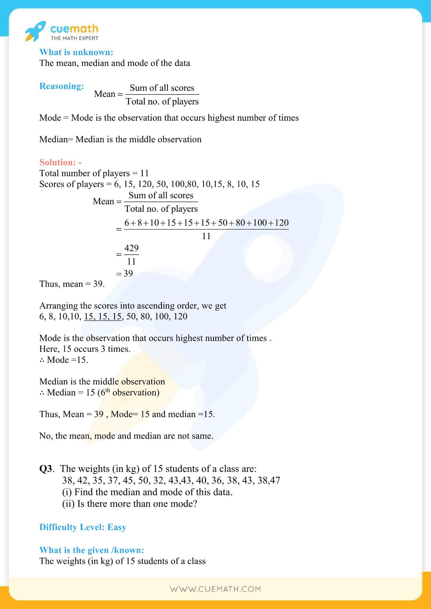 NCERT Solutions Class 7 Math Chapter 3 Data Handling 10