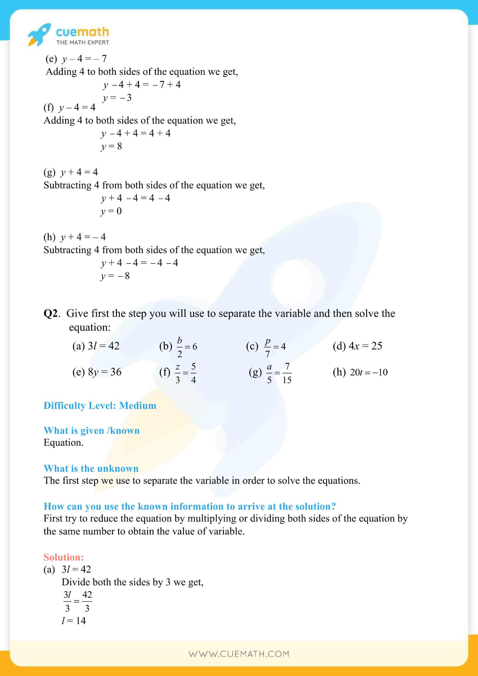 NCERT Solutions Class 7 Math Chapter 4 Simple Equations 10
