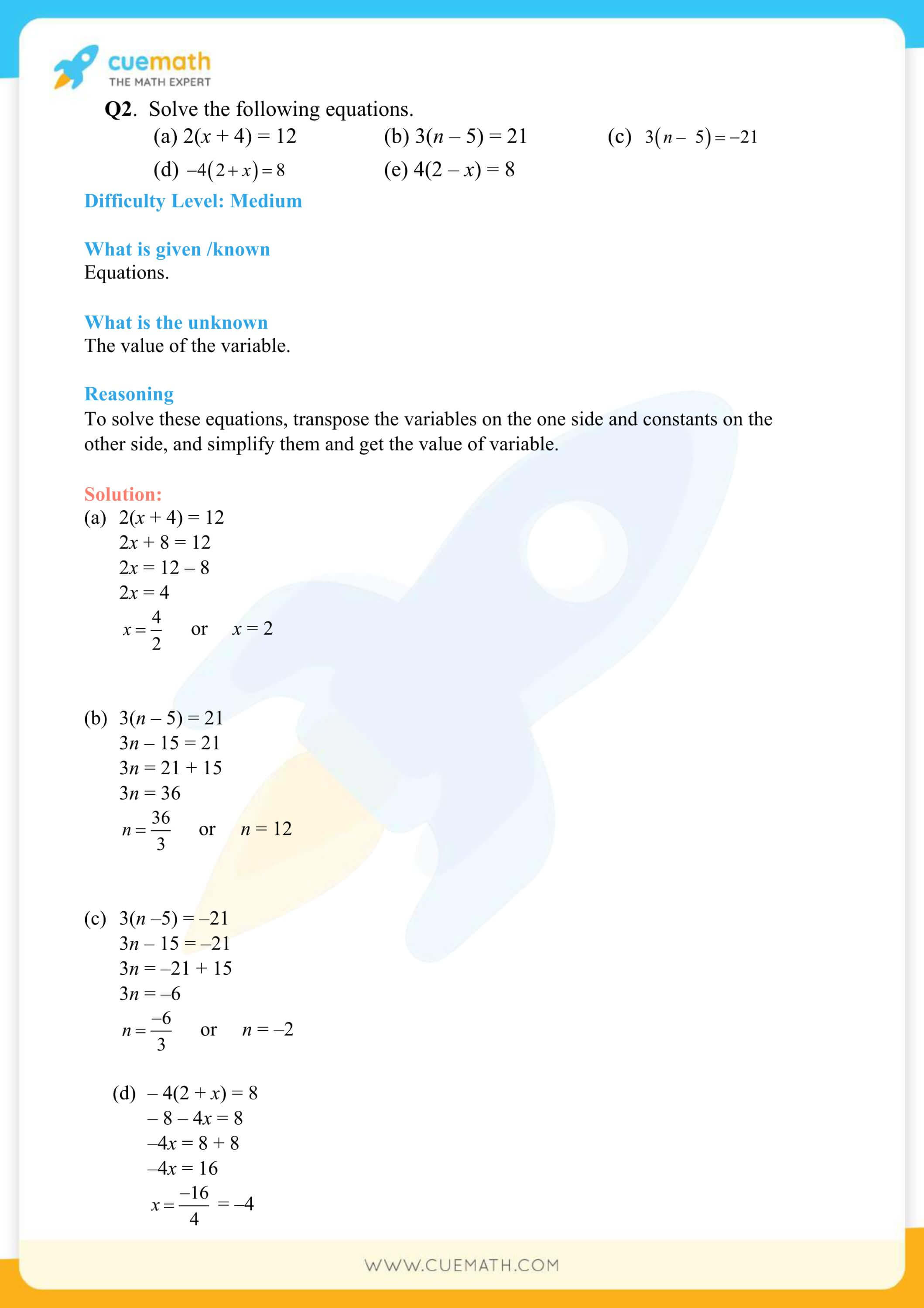 NCERT Solutions Class 7 Math Chapter 4 Exercise 4.3 20