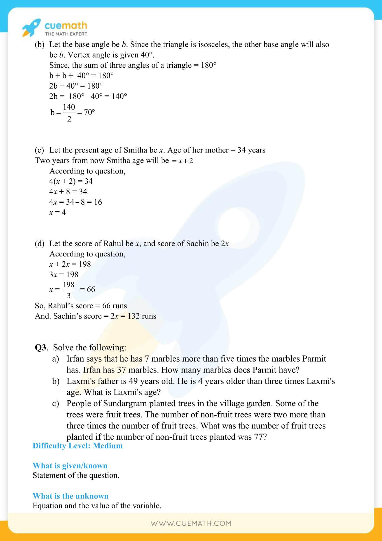 NCERT Solutions Class 7 Math Chapter 4 Simple Equations 27