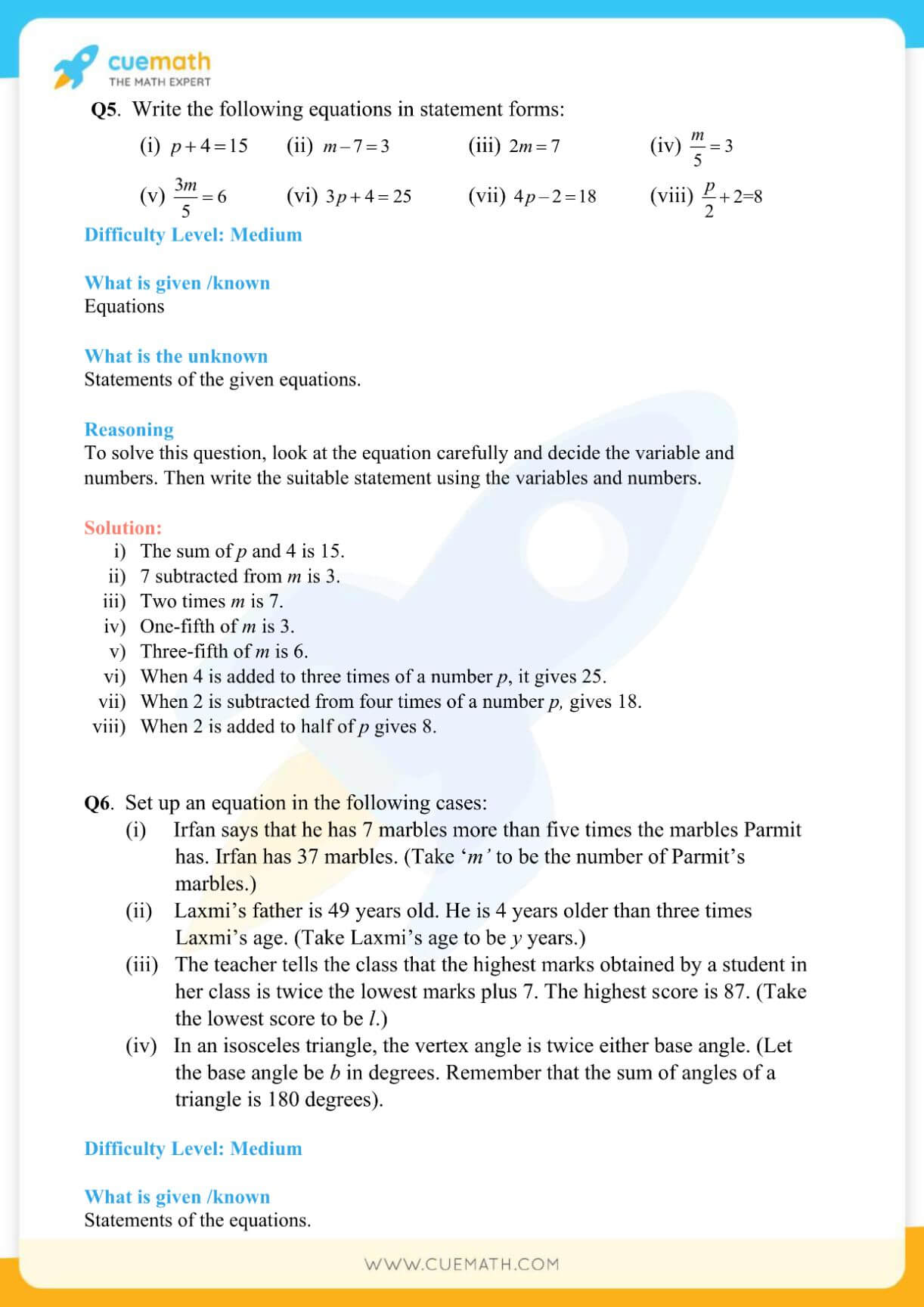 NCERT Solutions Class 7 Math Chapter 4 Simple Equations 7