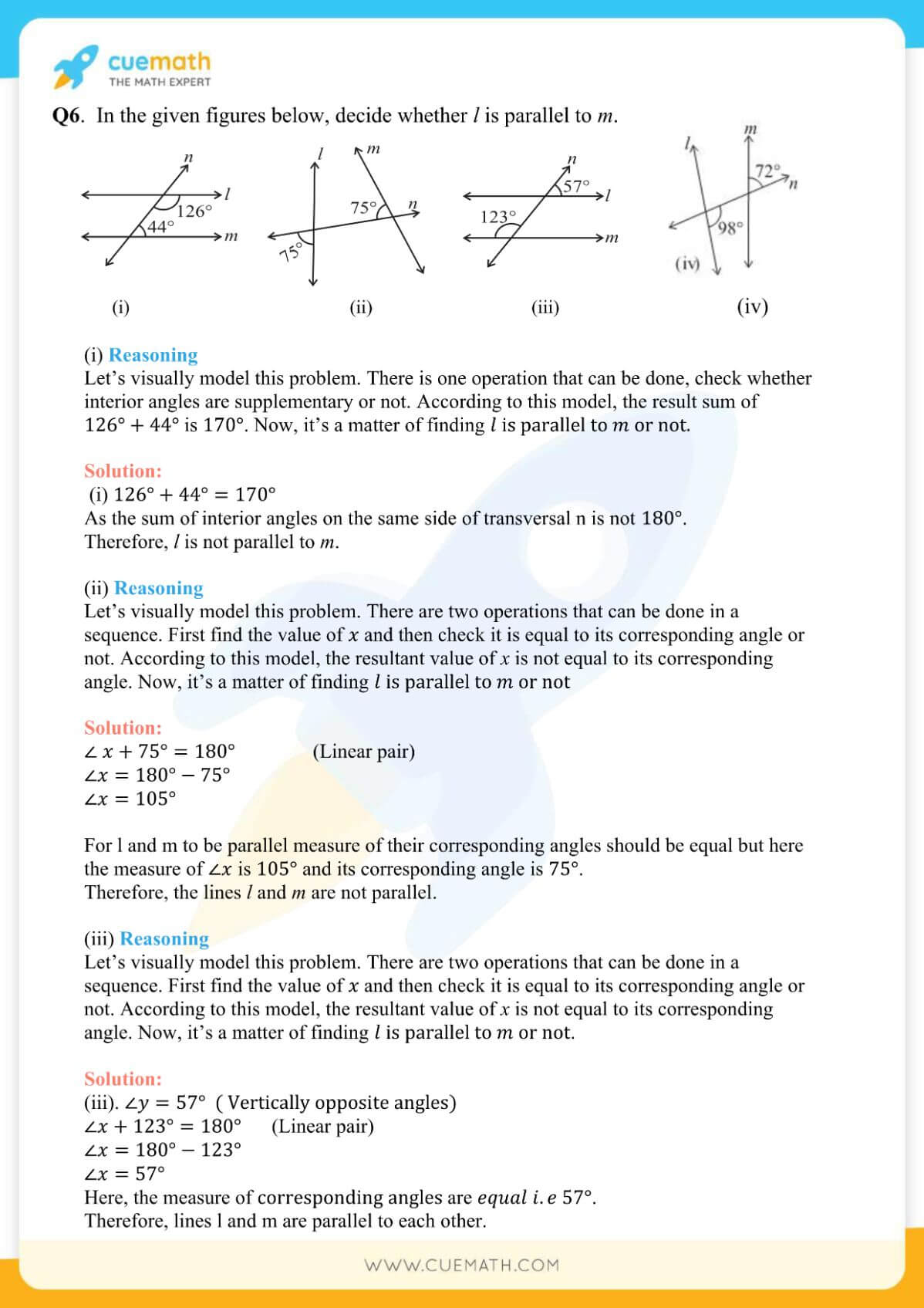 NCERT Solutions Class 7 Math Chapter 5 Lines And Angles 12