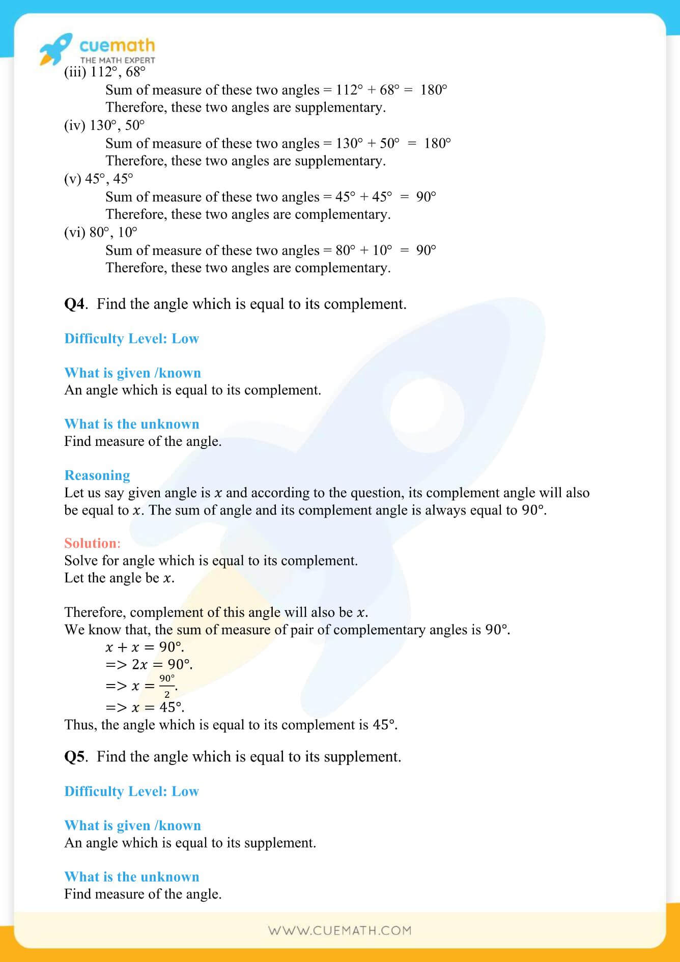 NCERT Solutions Class 7 Math Chapter 5 Lines And Angles 3