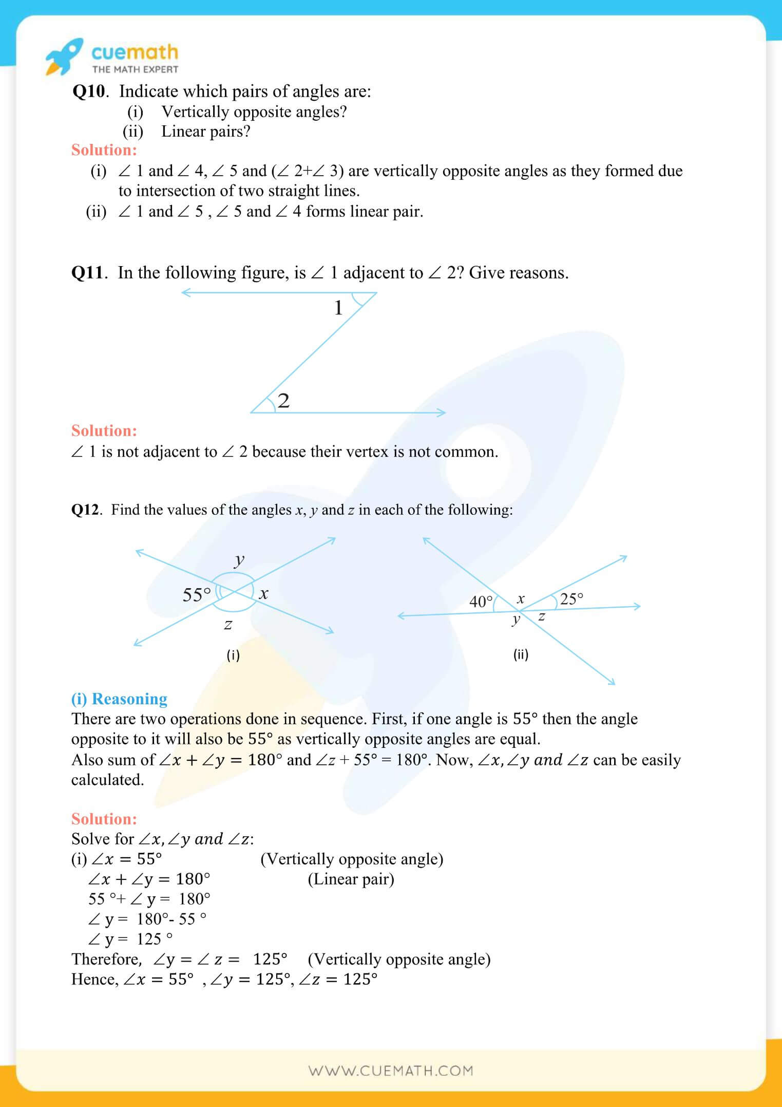 NCERT Solutions Class 7 Math Chapter 5 Exercise 5.1 6