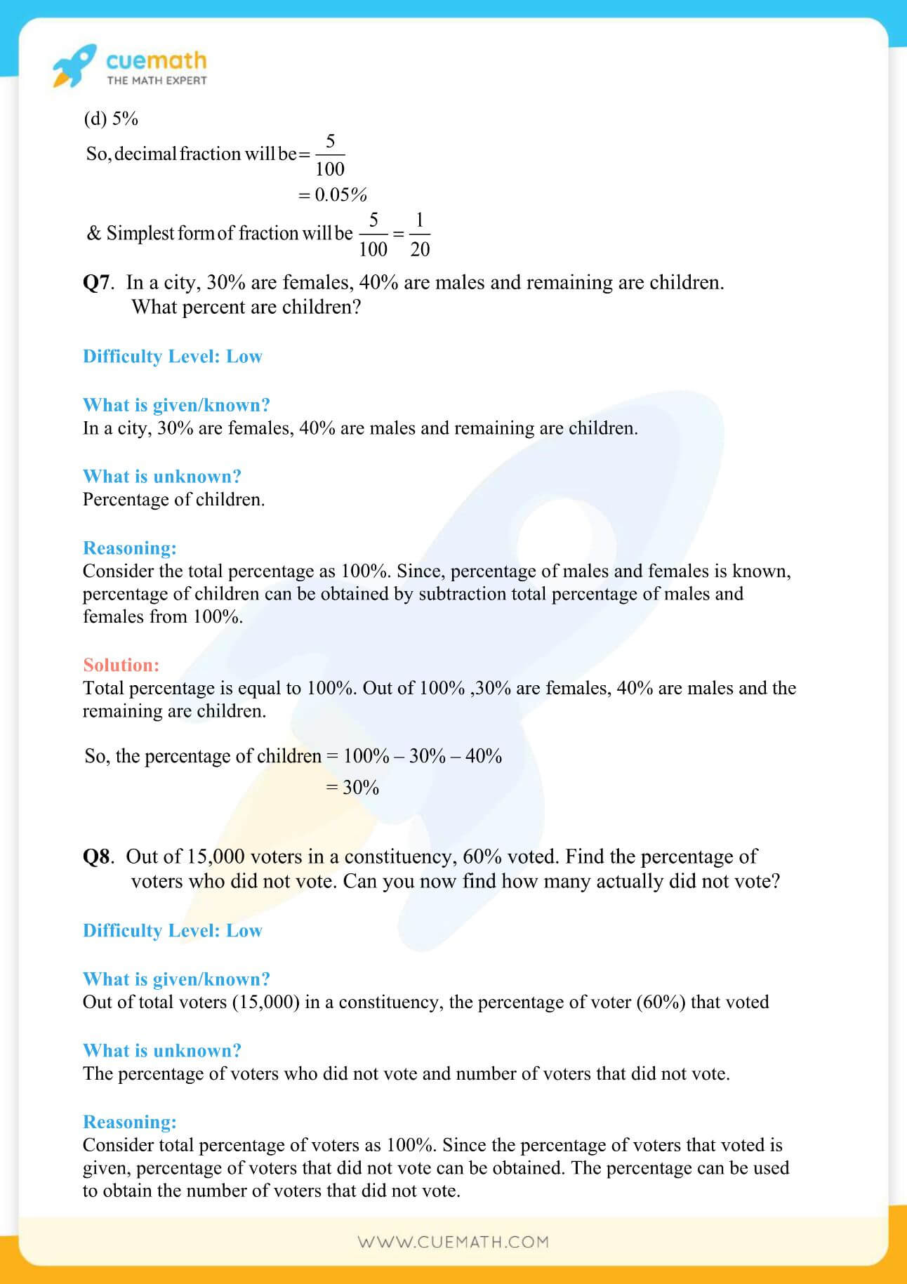 NCERT Solutions Class 7 Math Chapter 8 Comparing Quantities 10