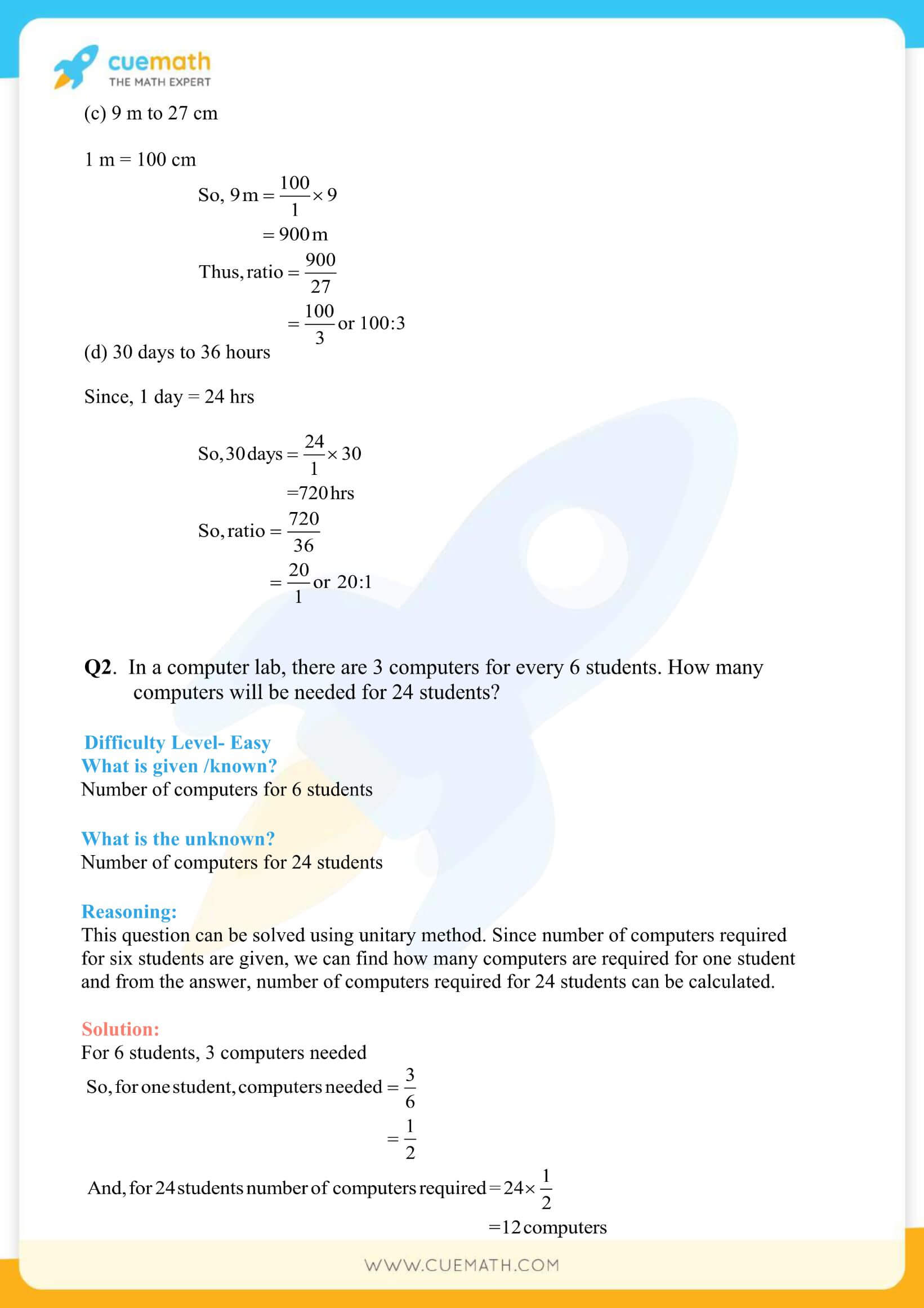 NCERT Solutions Class 7 Math Chapter 8 Exercise 8.1 2
