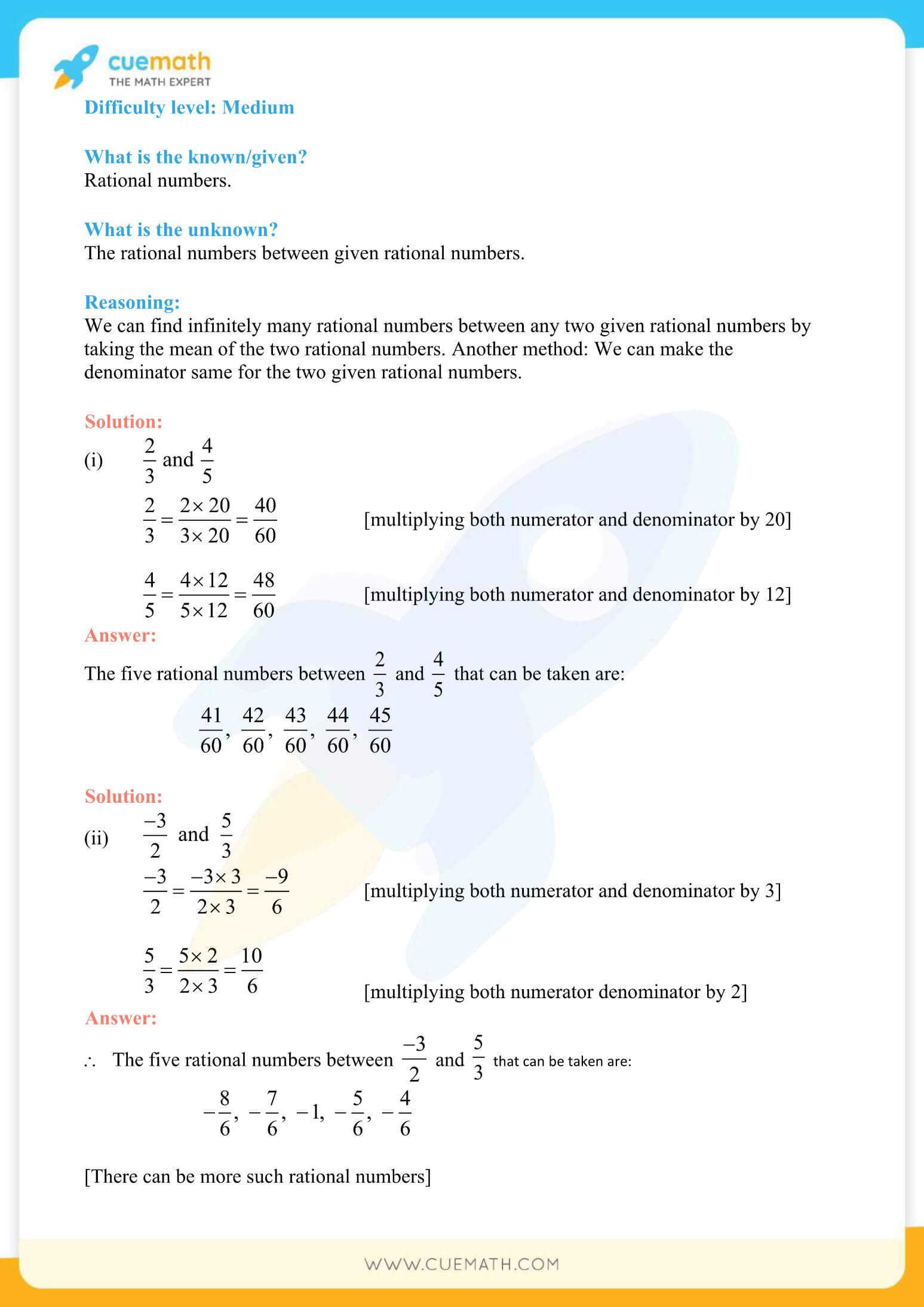 NCERT Solutions Class 8 Math Chapter 1 Rational Numbers 14