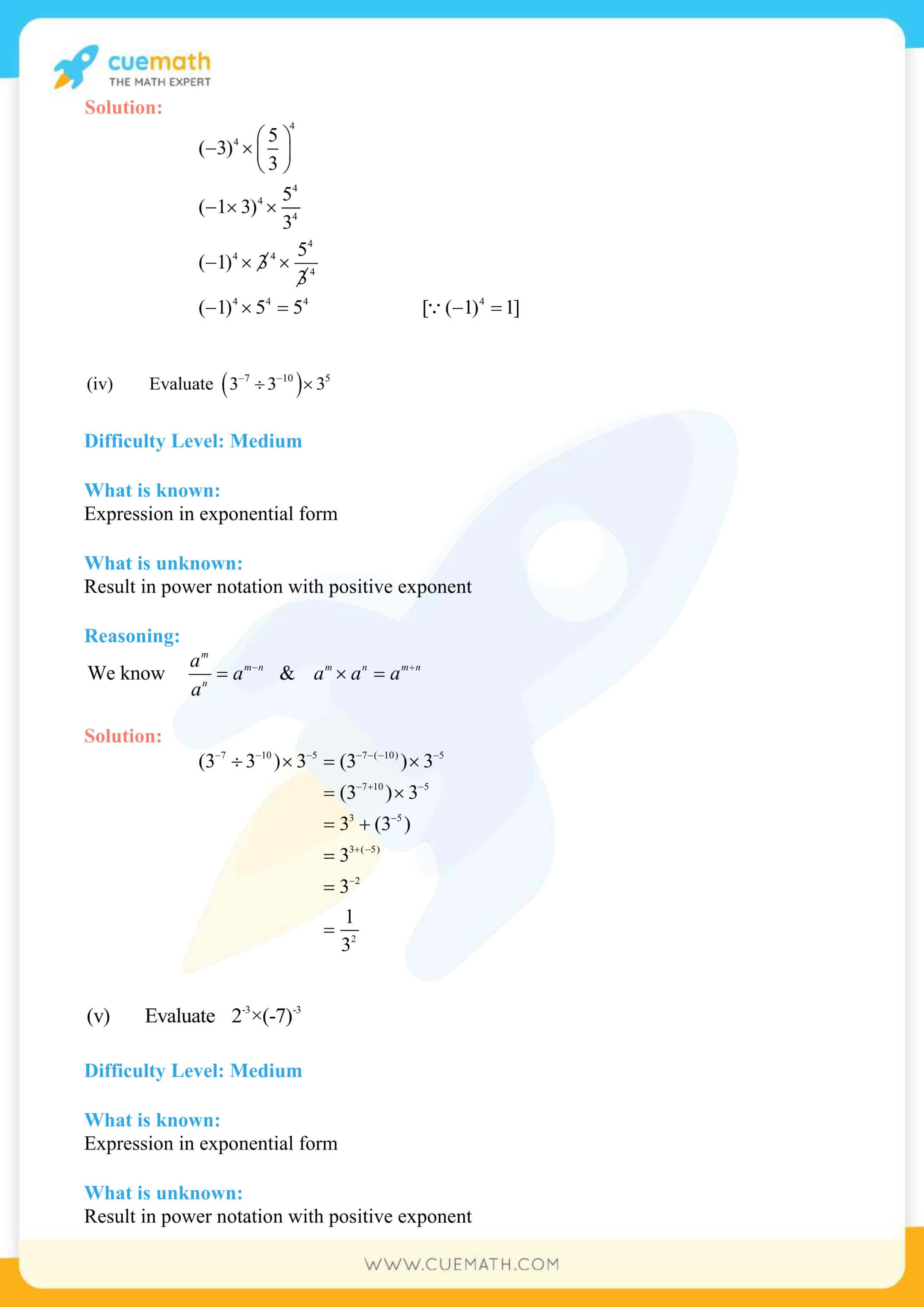 NCERT Solutions Class 8 Math Chapter 12 Exponents And Powers 4