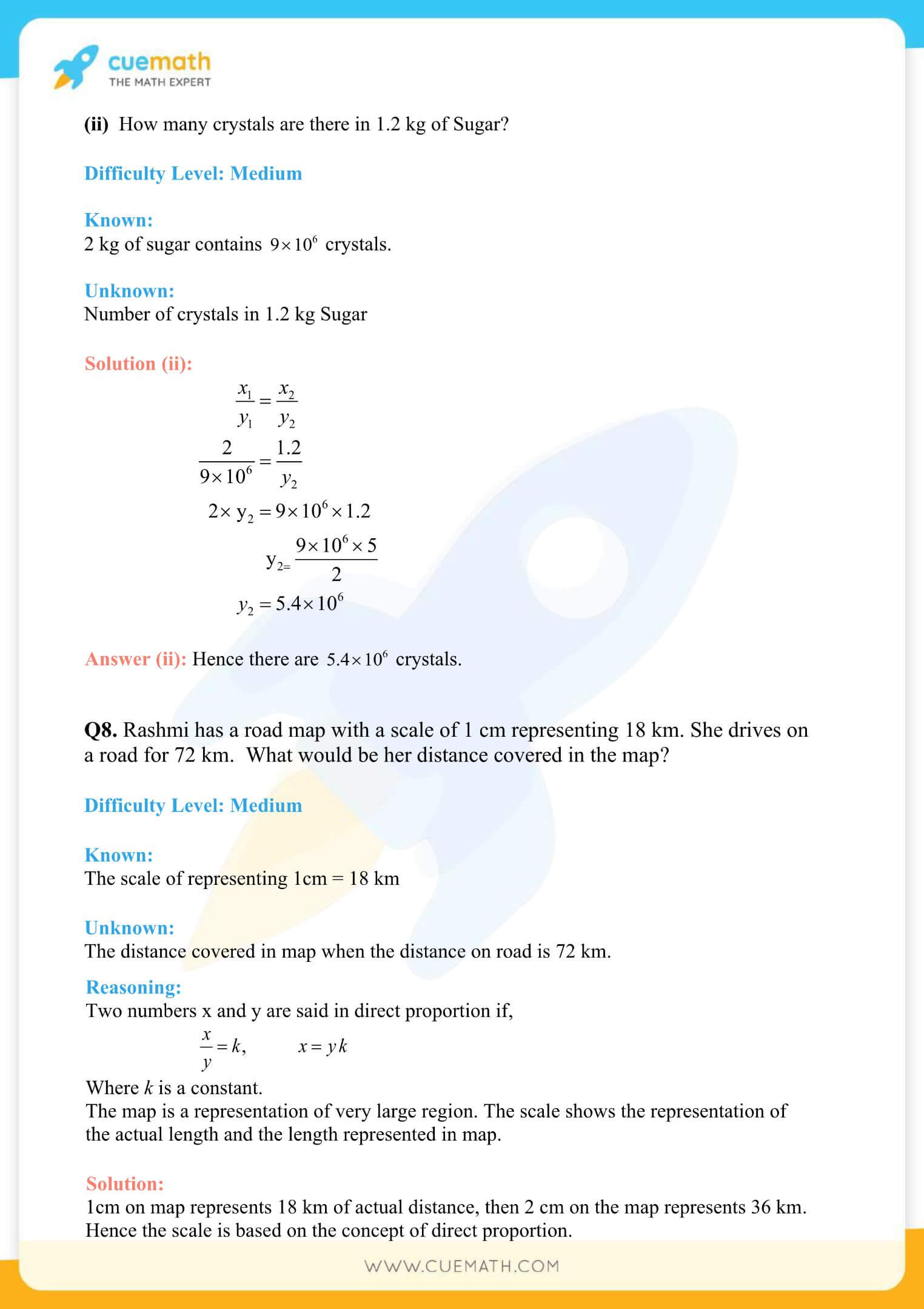 NCERT Solutions Class 8 Math Chapter 13 Direct And Inverse Proportions 8
