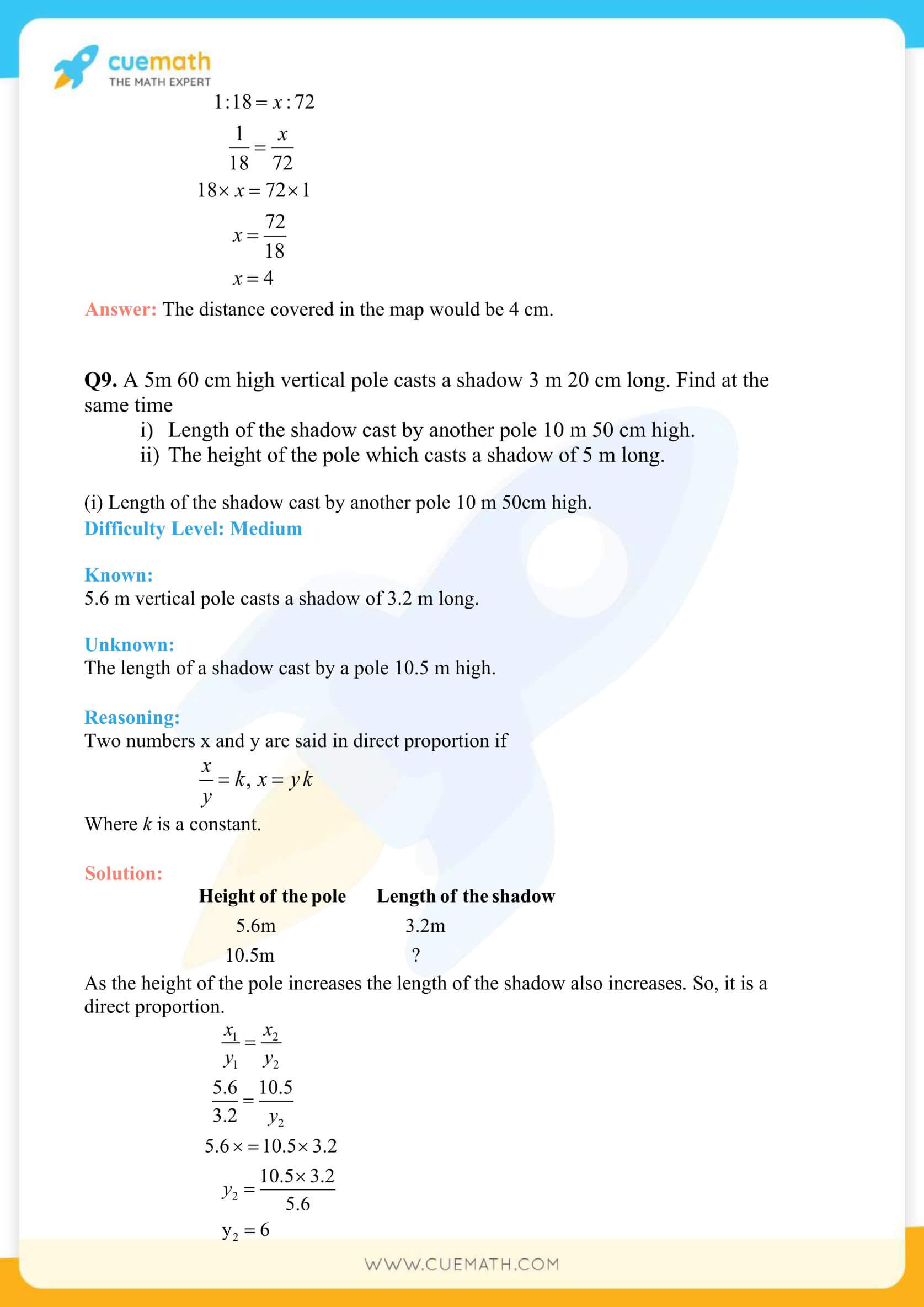 NCERT Solutions Class 8 Math Chapter 13 Direct And Inverse Proportions 9