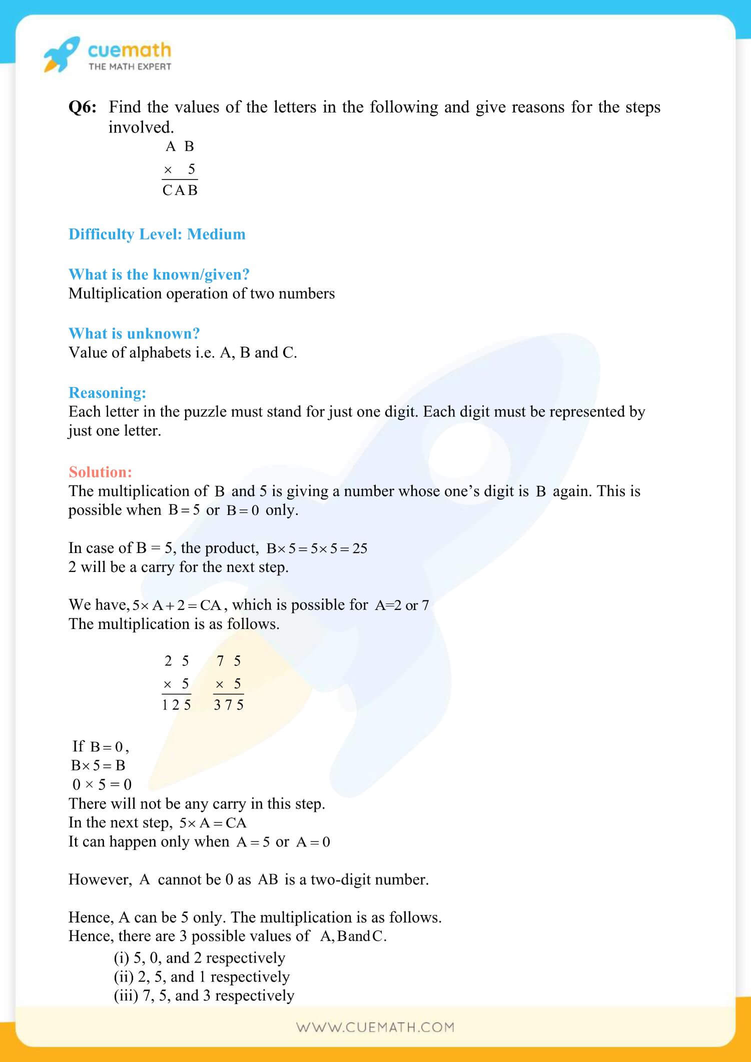 NCERT Solutions Class 8 Math Chapter 16 Playing With Numbers 5
