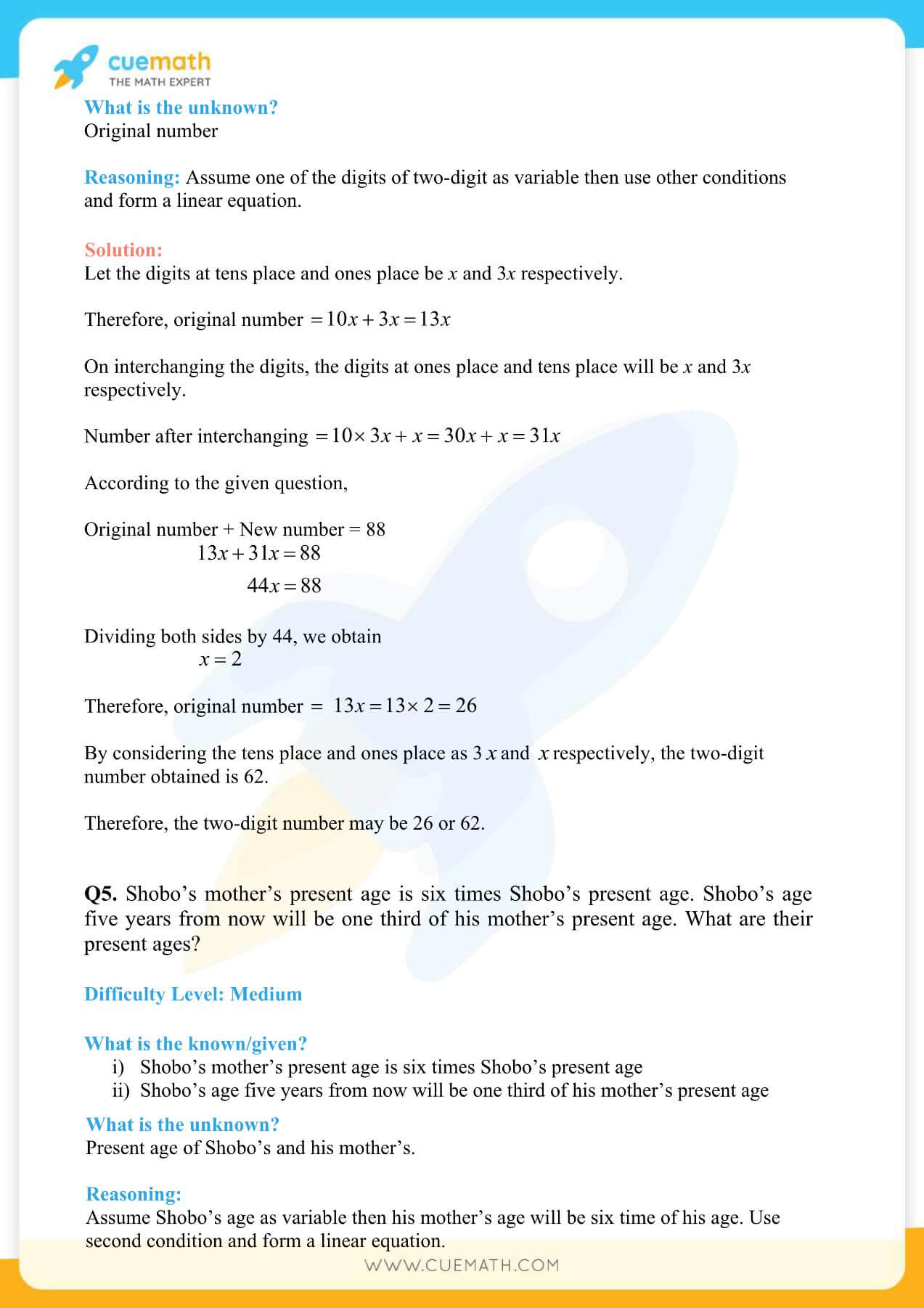 NCERT Solutions Class 8 Math Chapter 2 Exercise 2.4 27