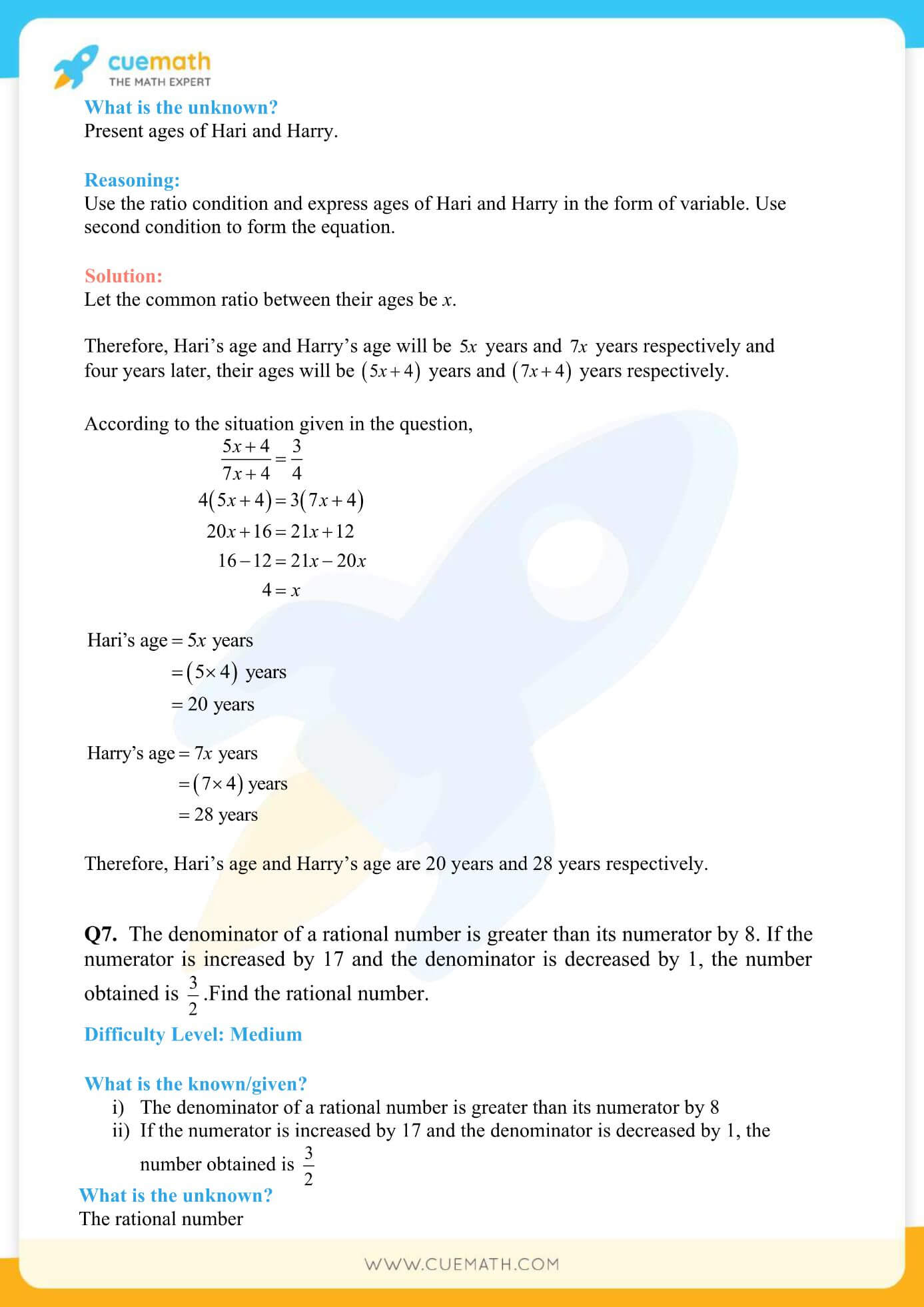 NCERT Solutions Class 8 Math Chapter 2 Linear Equations In One Variable 43
