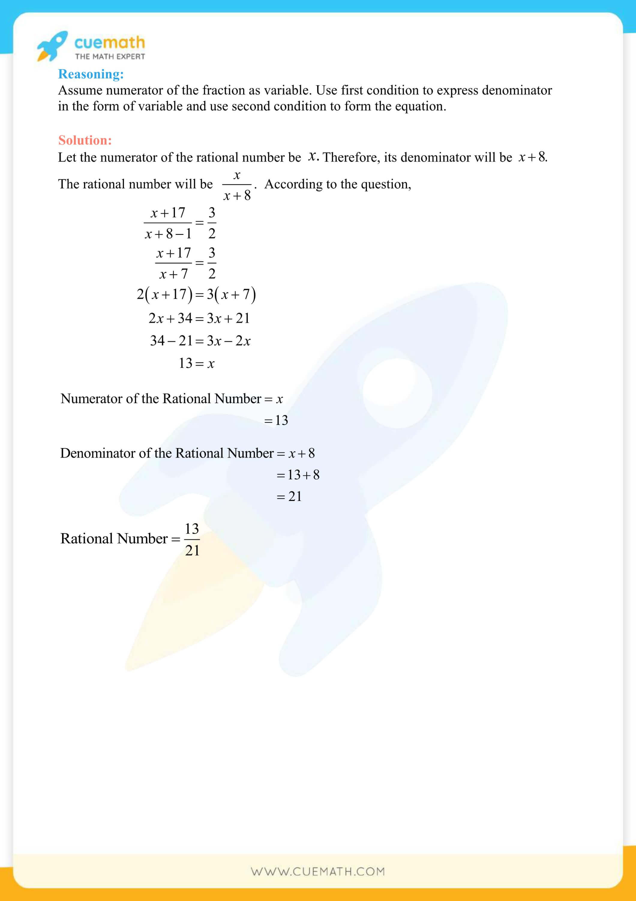 NCERT Solutions Class 8 Math Chapter 2 Exercise 2.6 44