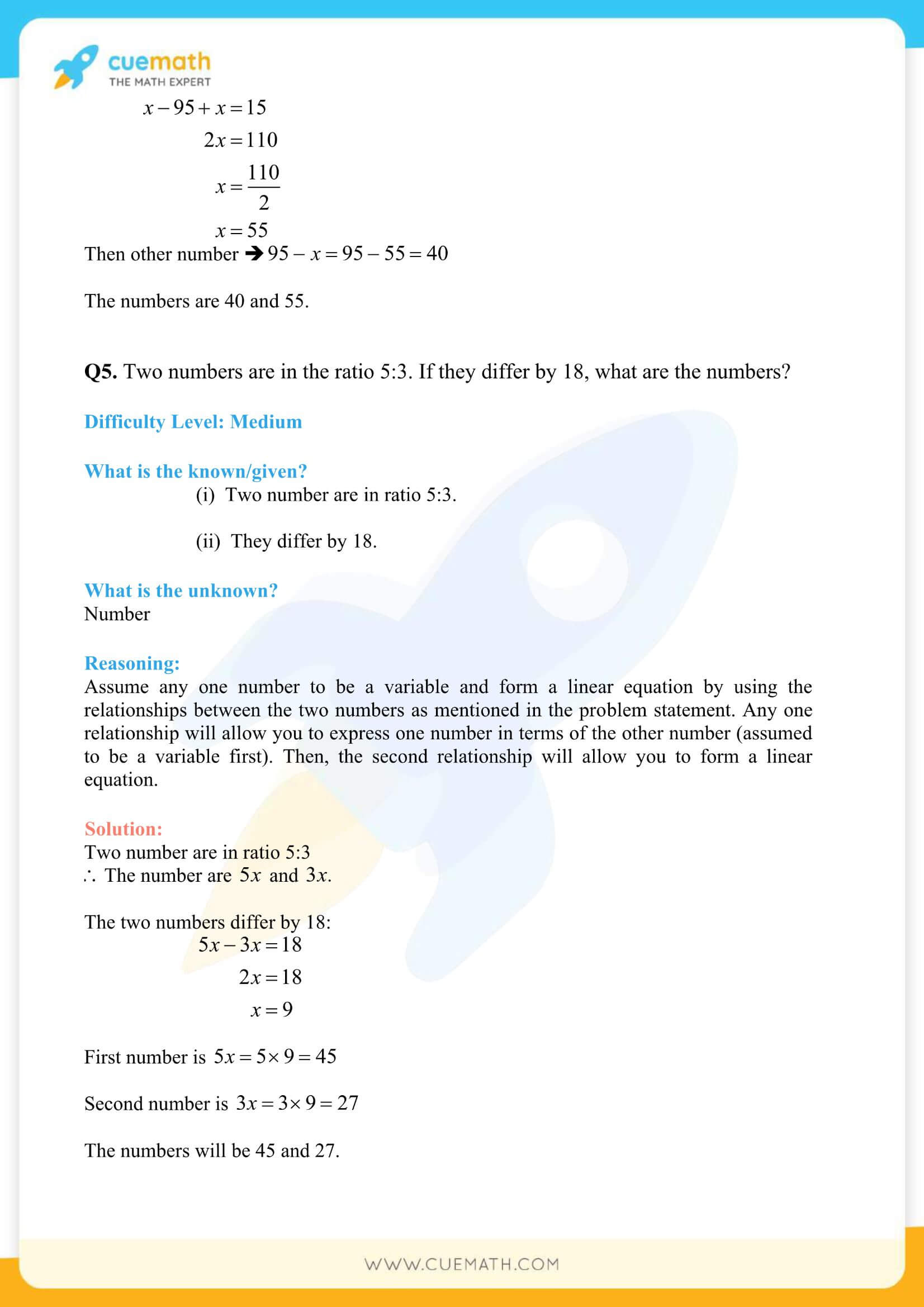 NCERT Solutions Class 8 Math Chapter 2 Linear Equations In One Variable 9