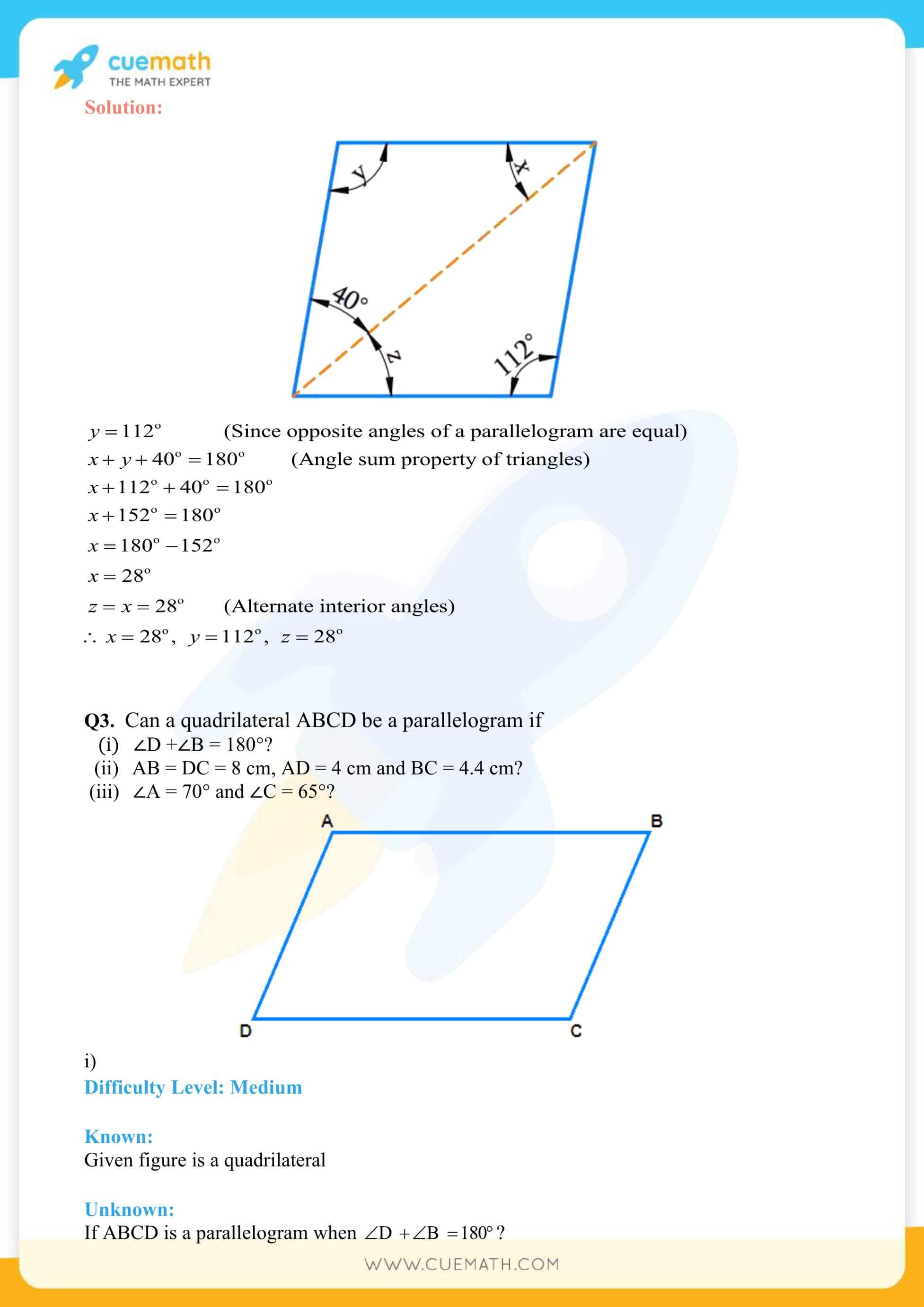 NCERT Solutions Class 8 Math Chapter 3 Understanding Quadrilaterals 25