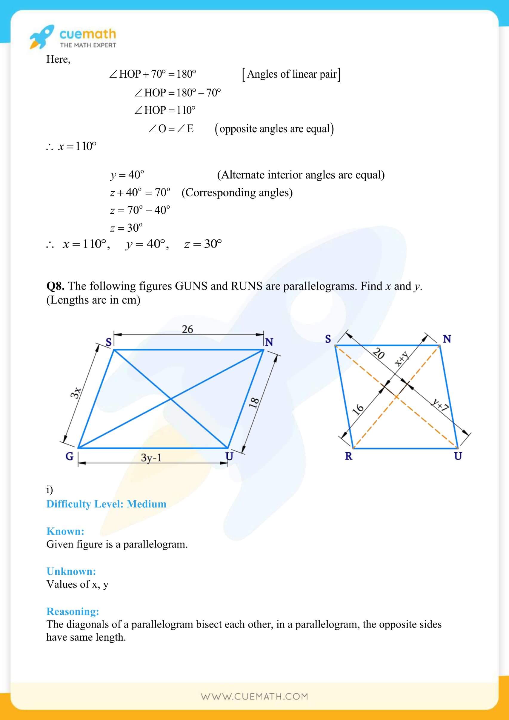 NCERT Solutions Class 8 Math Chapter 3 Understanding Quadrilaterals 31