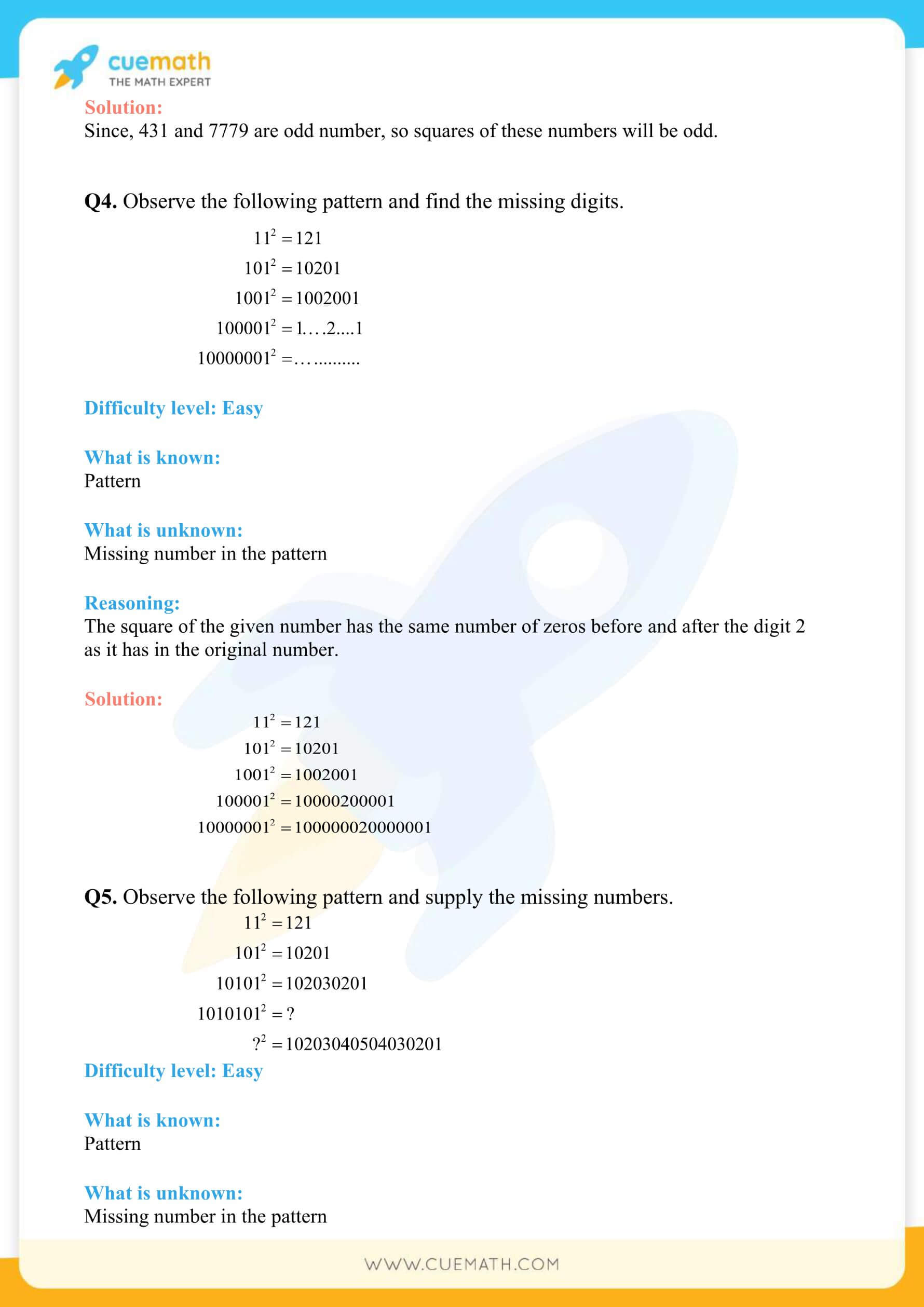 NCERT Solutions Class 8 Math Chapter 6 Exercise 6.1 4