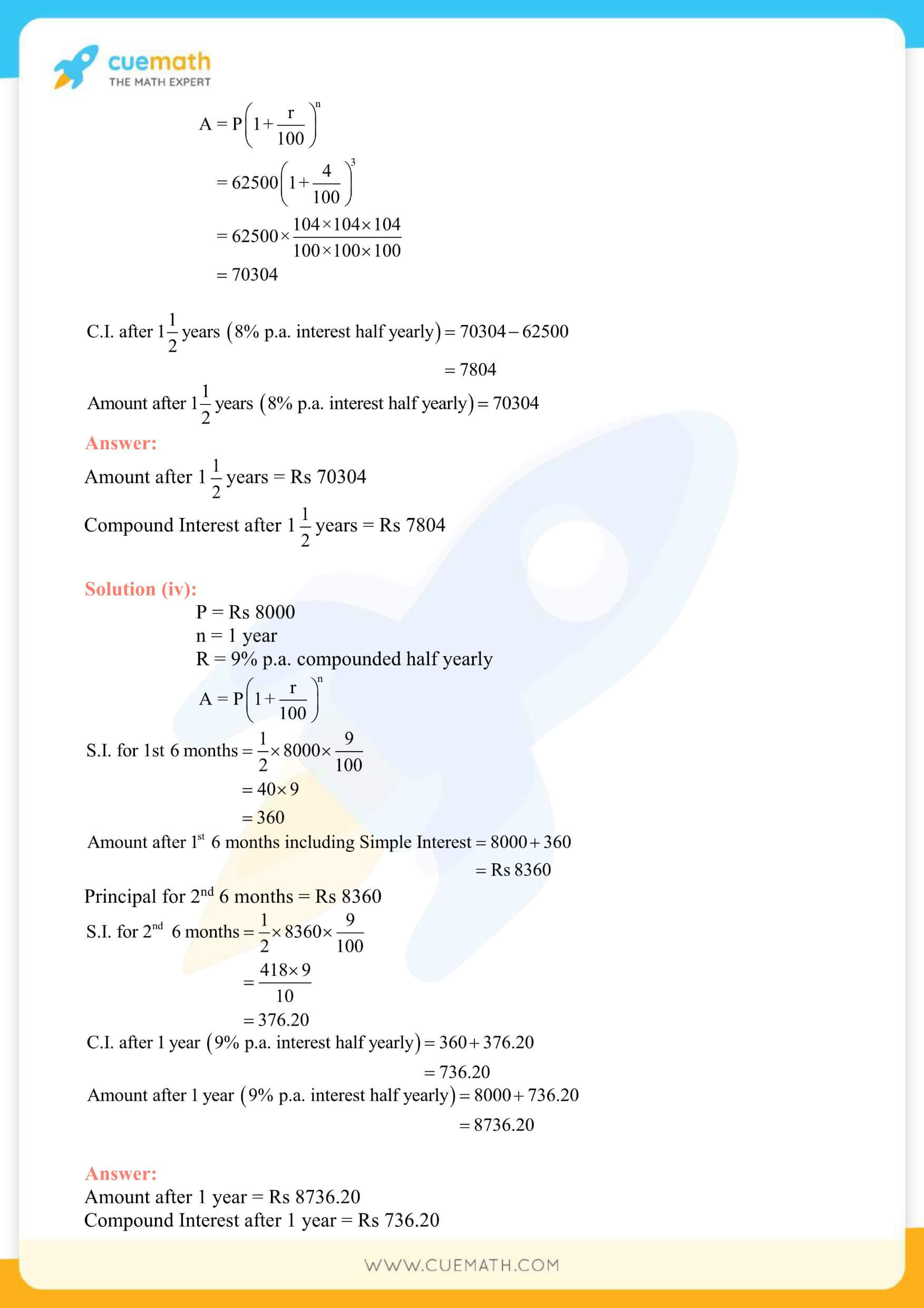 NCERT Solutions Class 8 Math Chapter 8 Comparing Quantities 18