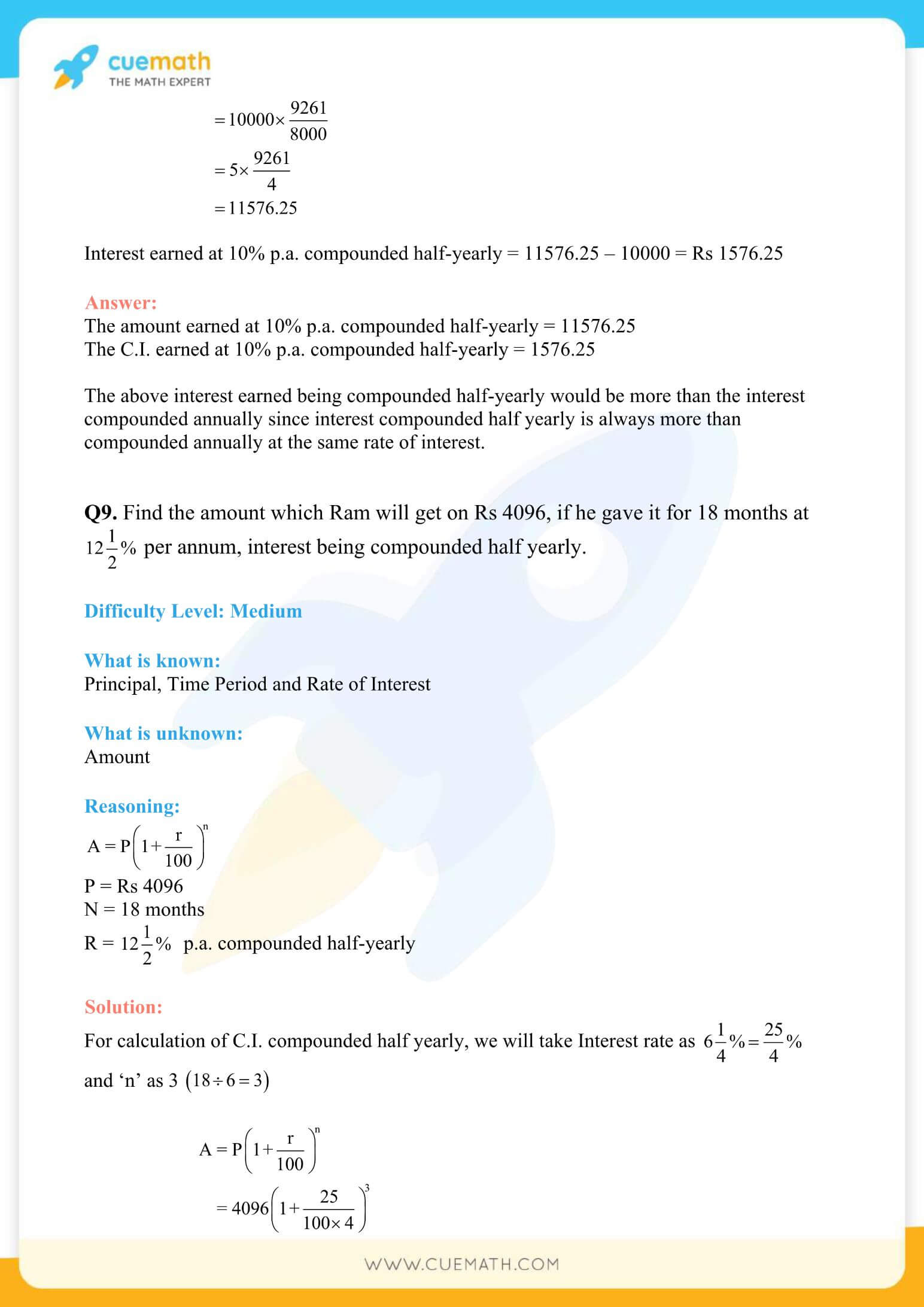 NCERT Solutions Class 8 Math Chapter 8 Comparing Quantities 28