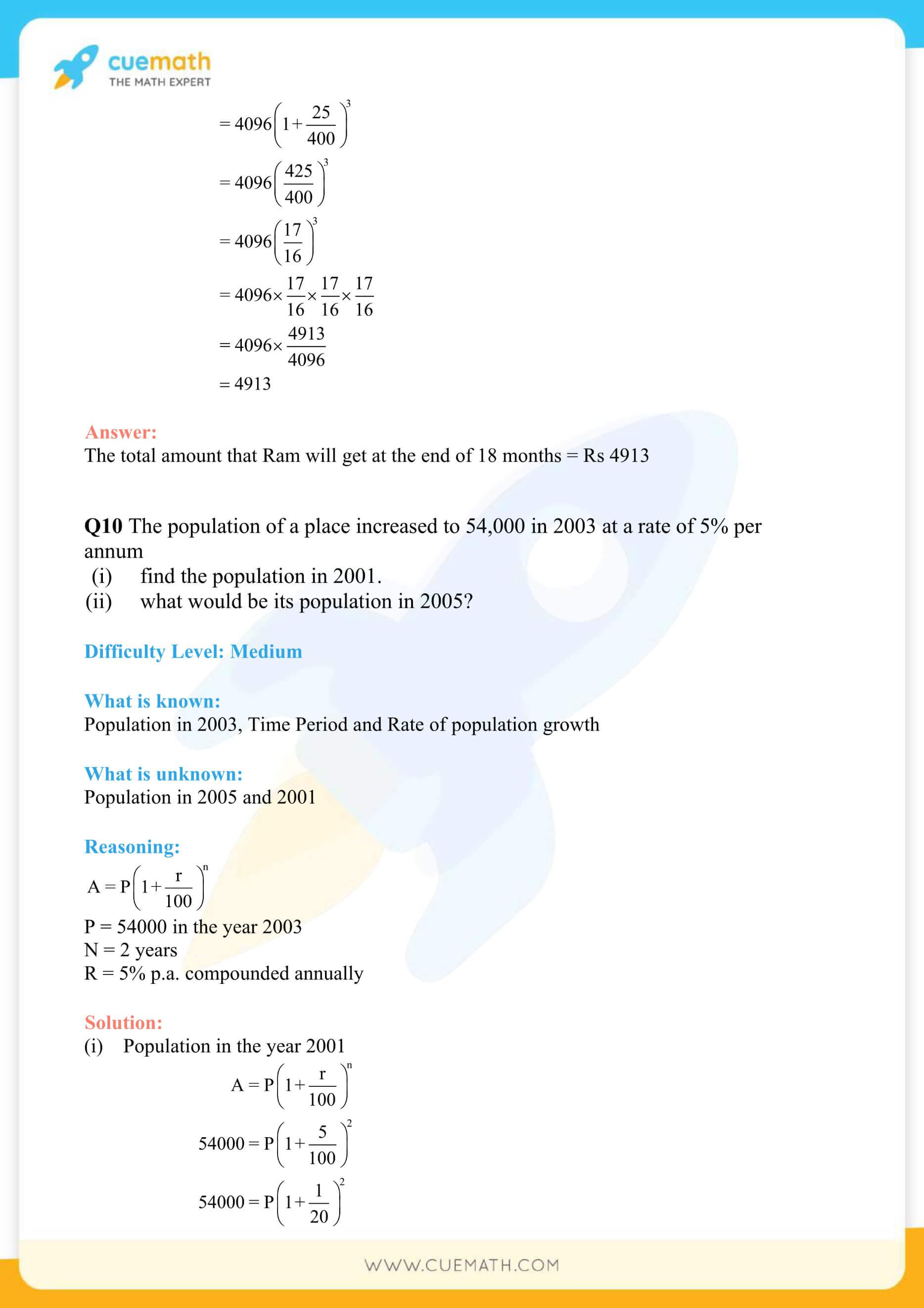 NCERT Solutions Class 8 Math Chapter 8 Comparing Quantities 29