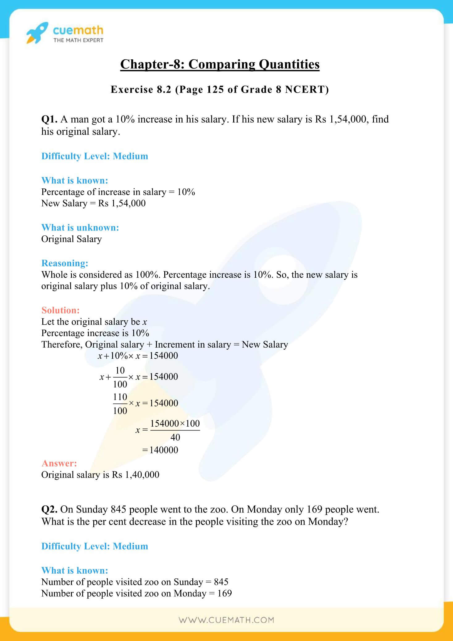 NCERT Solutions Class 8 Math Chapter 8 Exercise 8.2 7